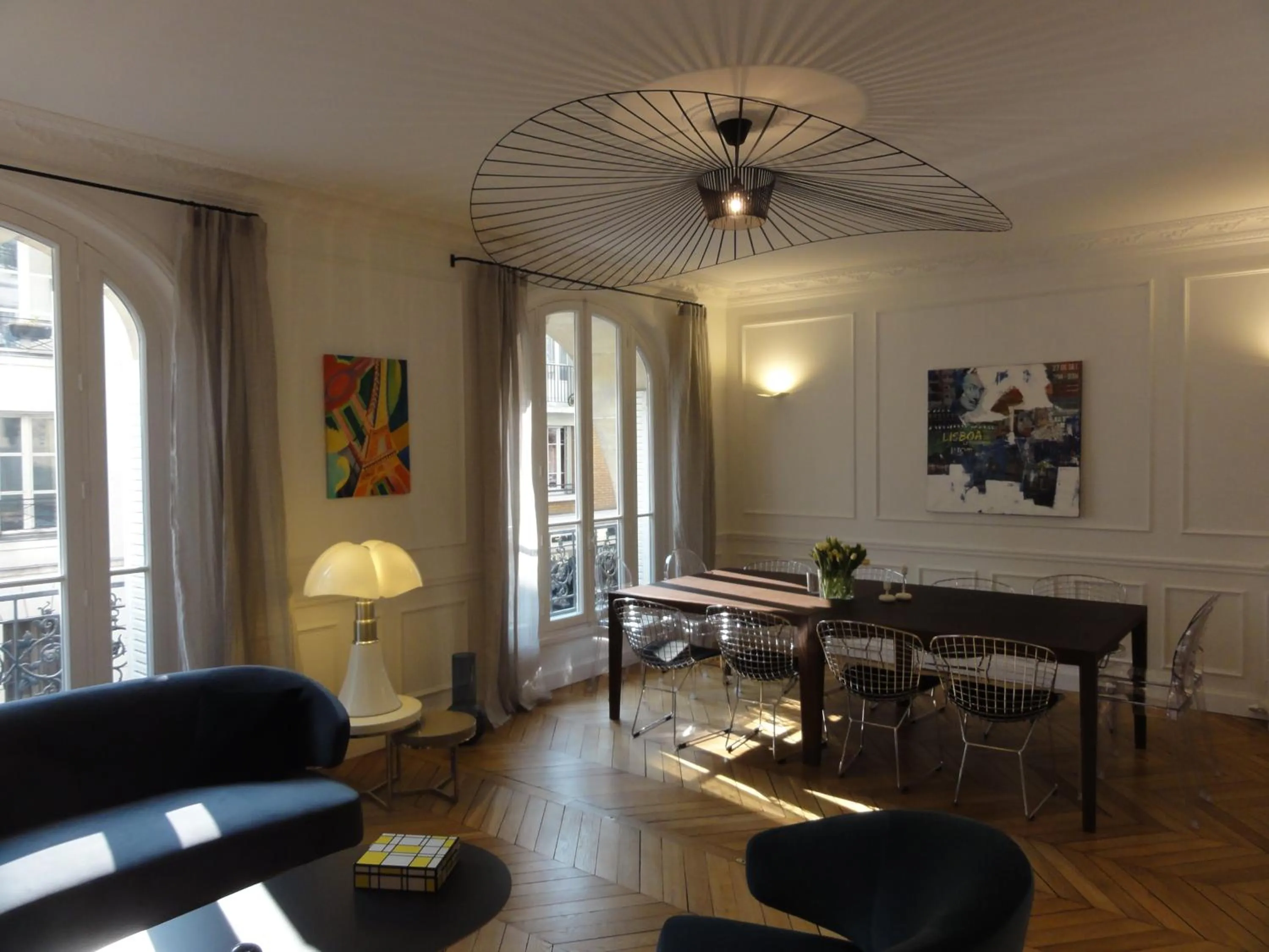 Living room in Relais12bis Bed & Breakfast By Eiffel Tower