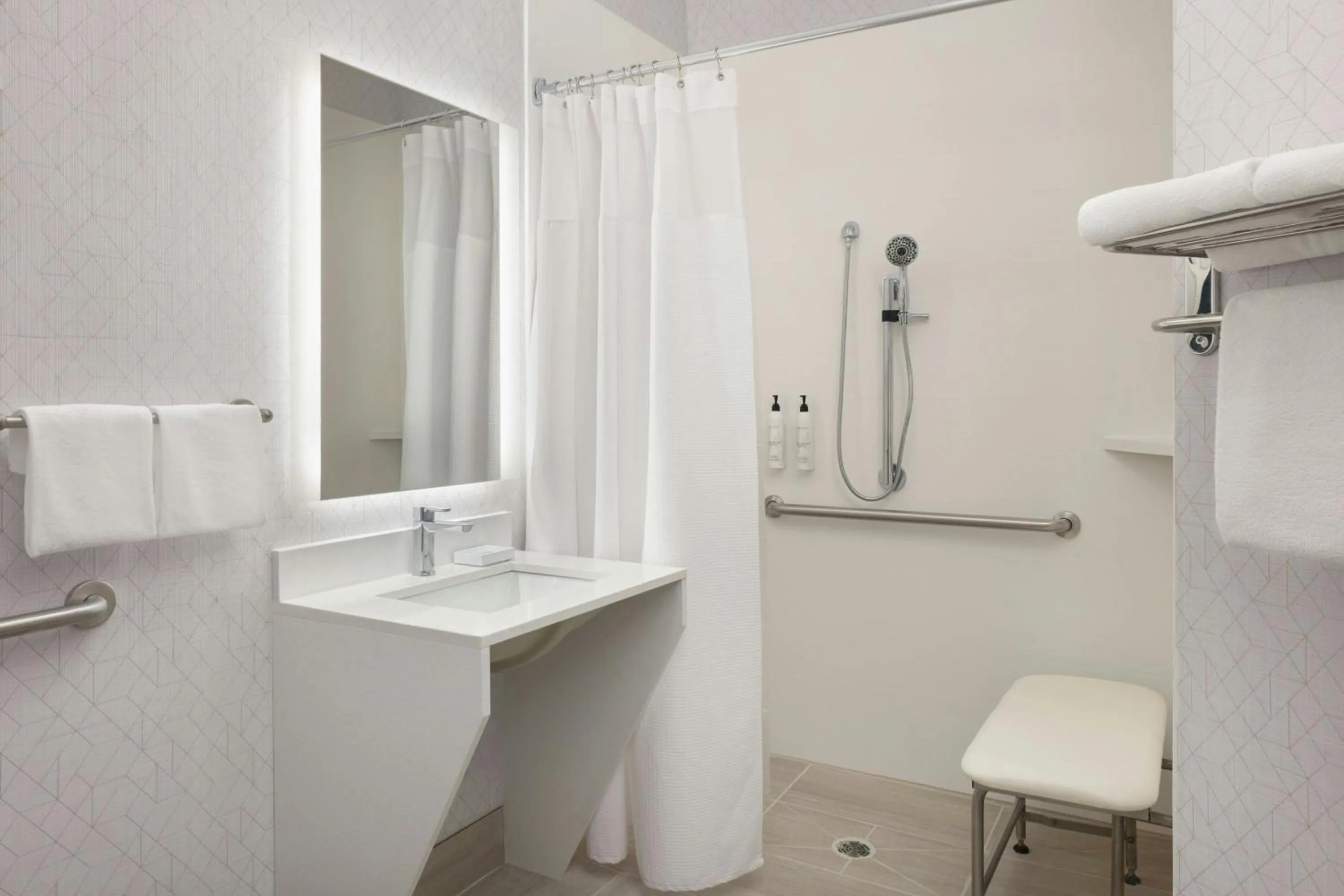 Bathroom in SpringHill Suites Midland