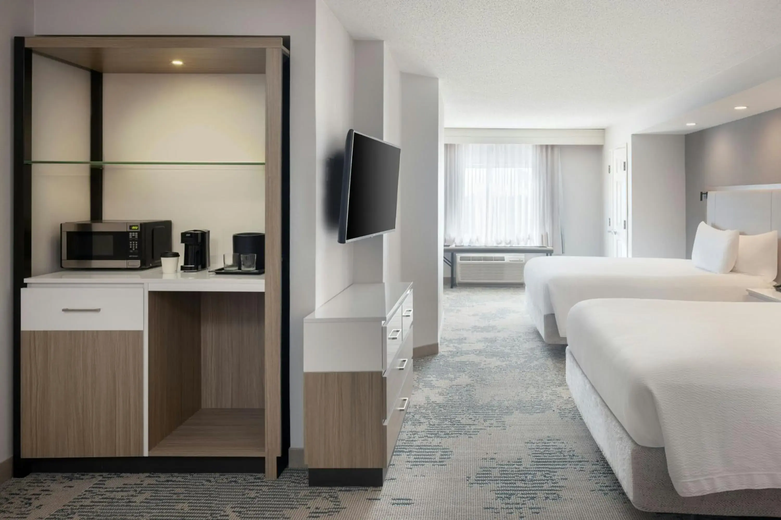 Queen Studio with Two Queen Beds in SpringHill Suites Midland Queen Studio with Two Queen Beds in SpringHill Suites Midland