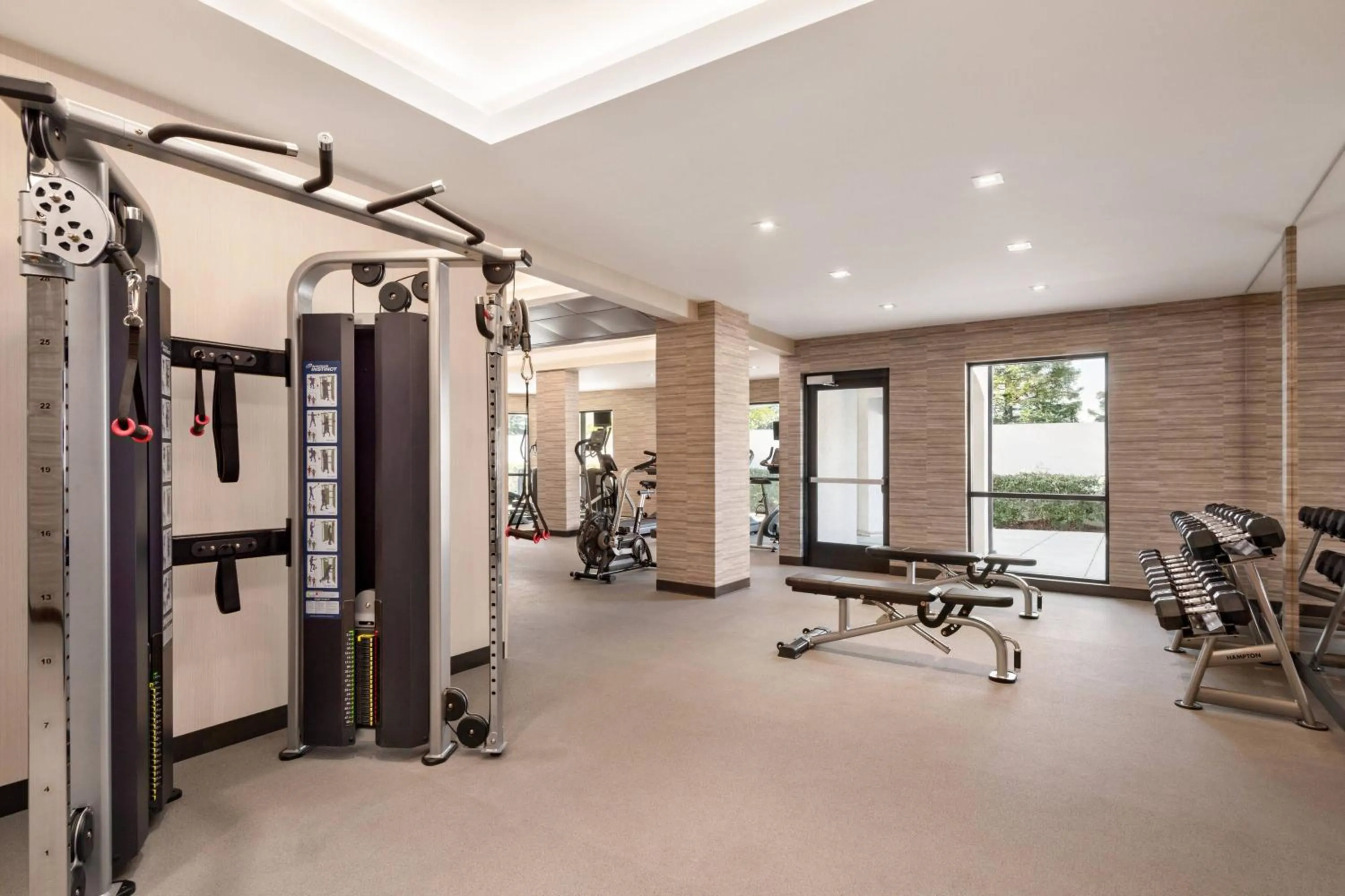 Fitness centre/facilities in Courtyard by Marriott San Jose South/Morgan Hill