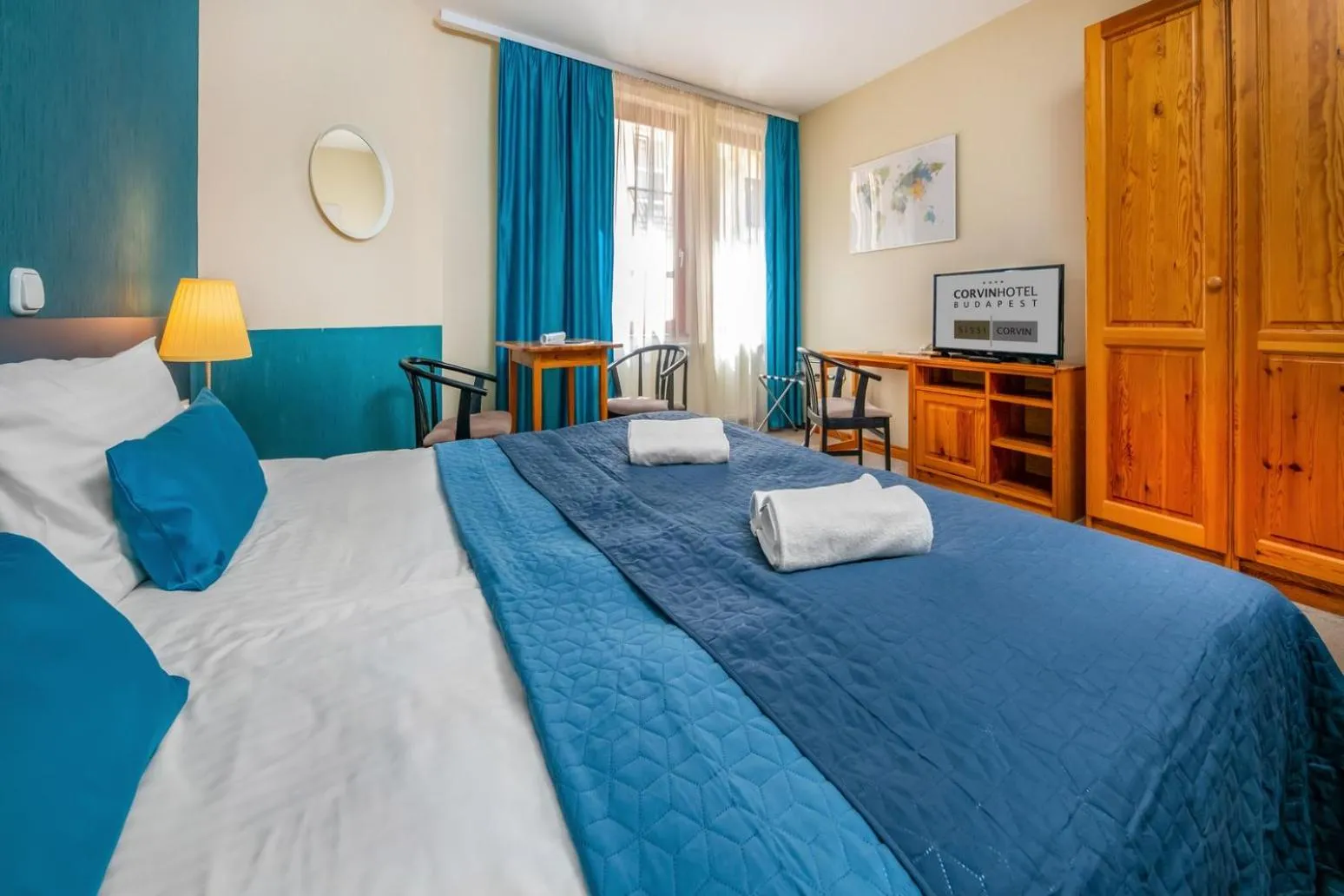 Photo of the whole room, Bed in Corvin Hotel Budapest Residence