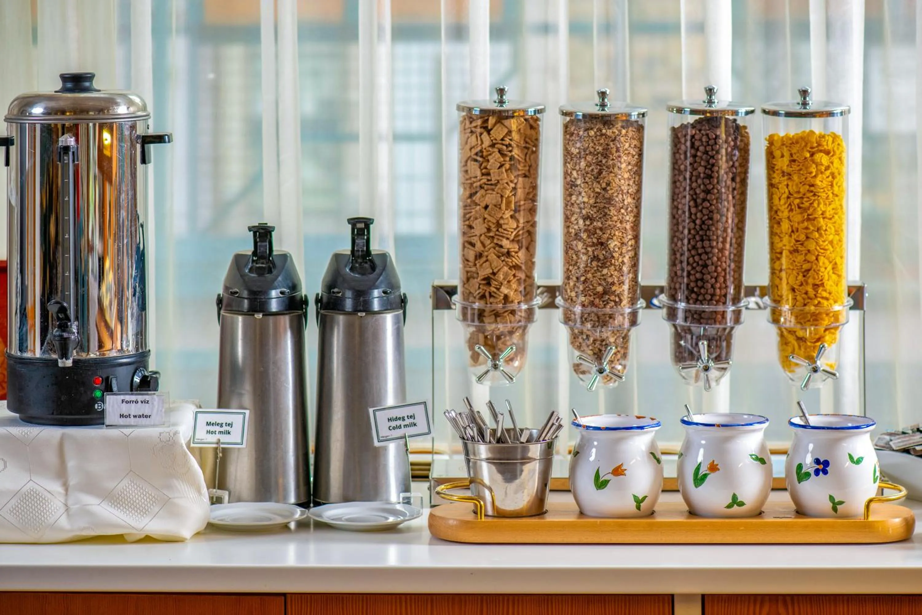 Breakfast in Corvin Hotel Budapest Residence