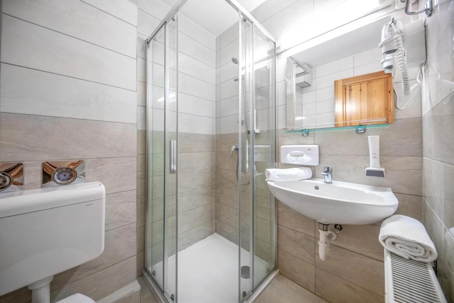 Bathroom in Corvin Hotel Budapest Residence