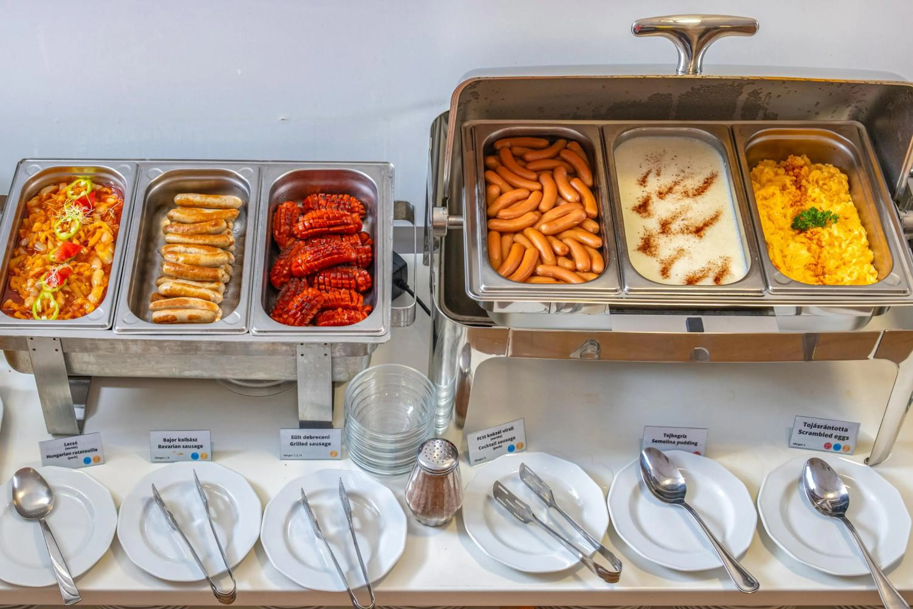 Breakfast in Corvin Hotel Budapest Residence