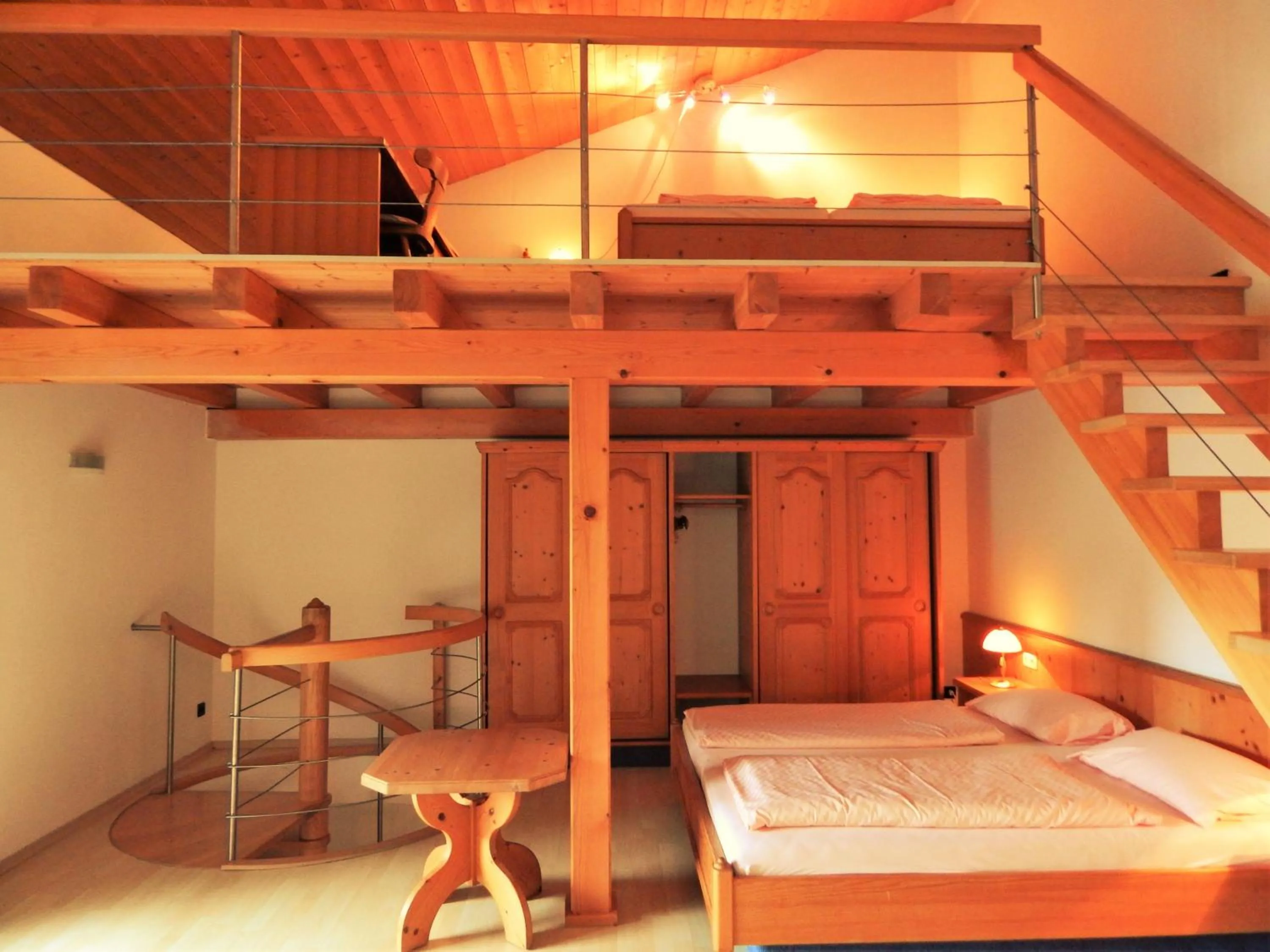 Bed in Hotel Königsseer Hof