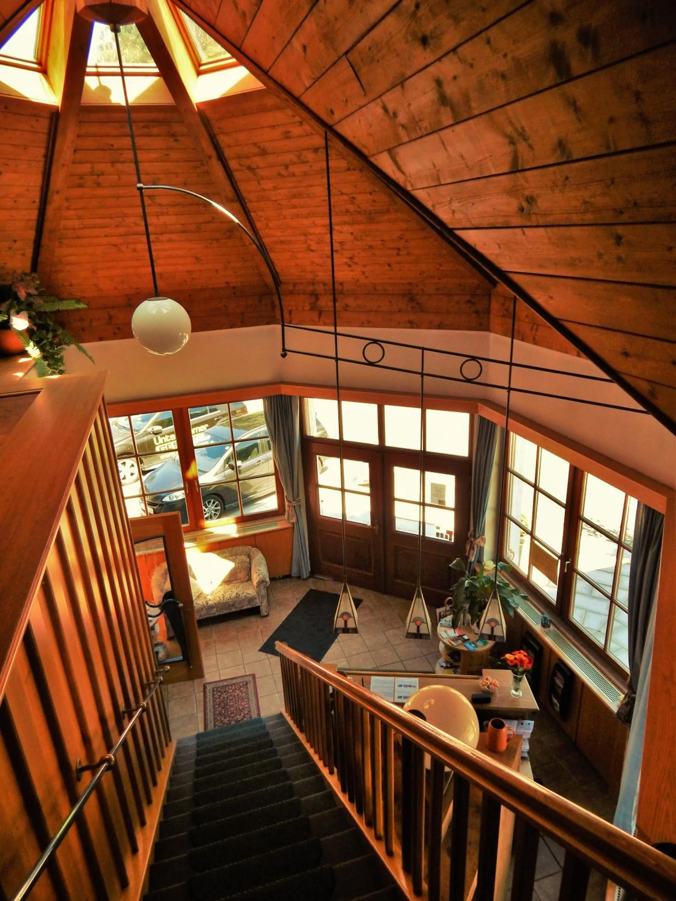 Lobby or reception in Hotel Königsseer Hof