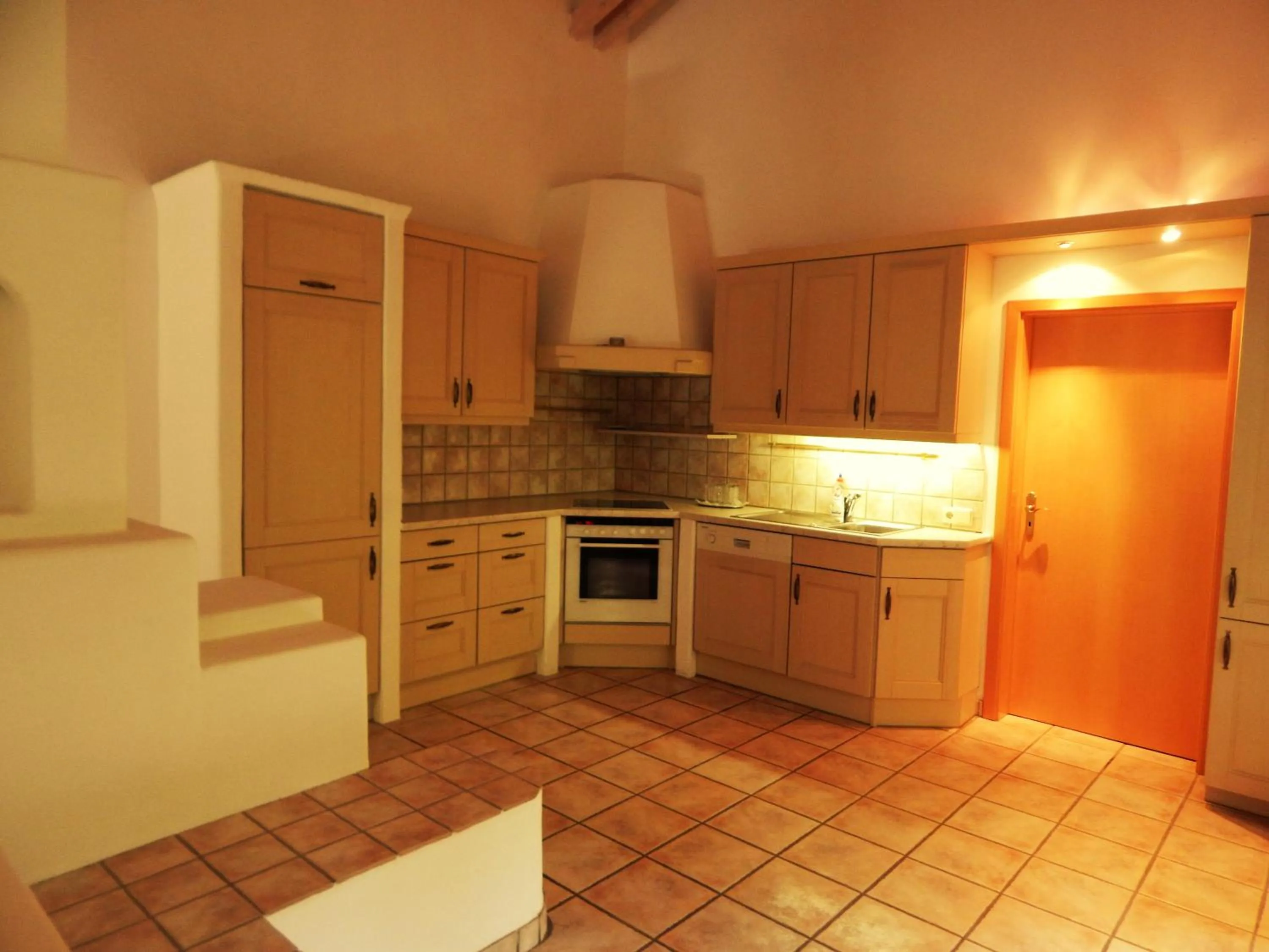 Kitchen or kitchenette in Hotel Königsseer Hof