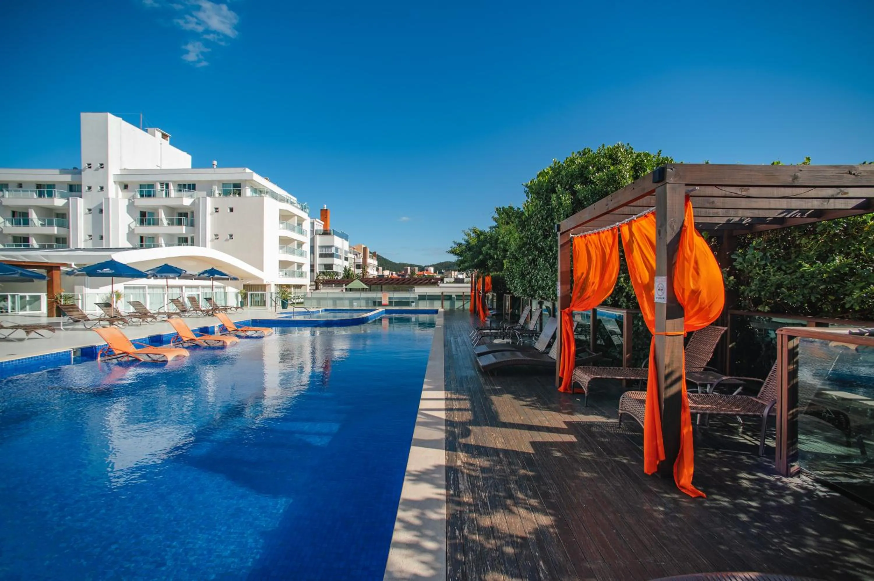 Pool view in Slaviero Ingleses Convention