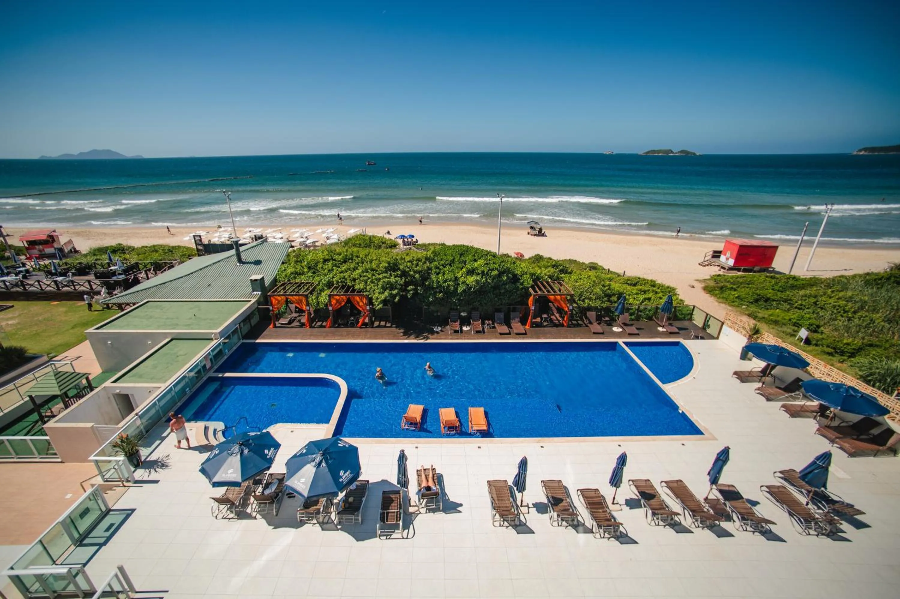 Pool view in Slaviero Ingleses Convention