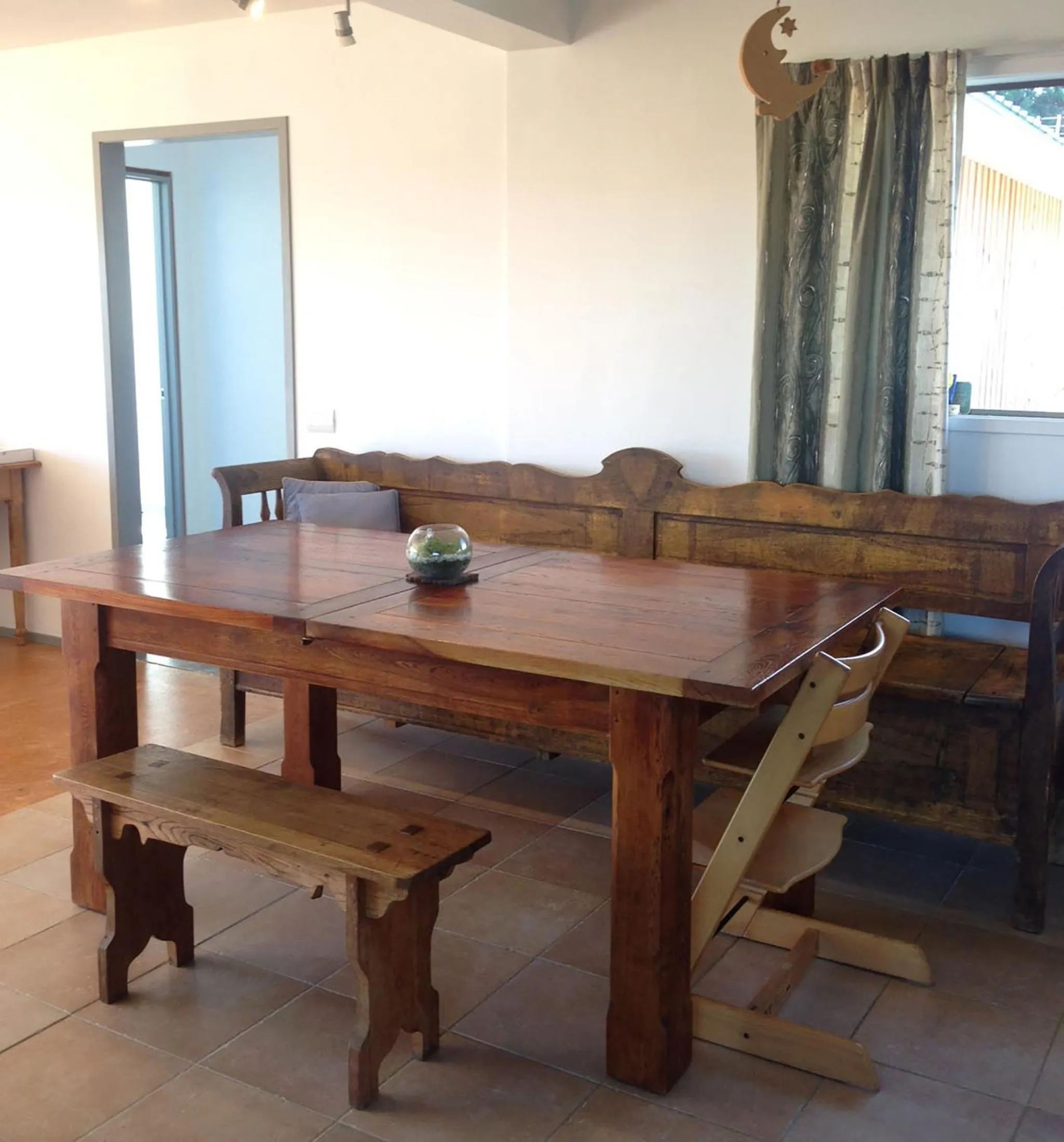 Dining area in Pukeatua Farmstay