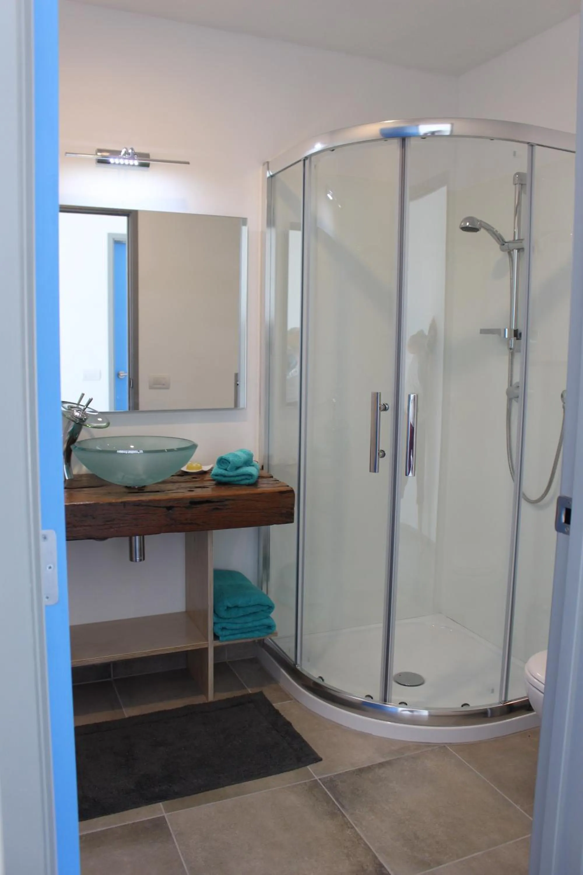 Bathroom in Pukeatua Farmstay