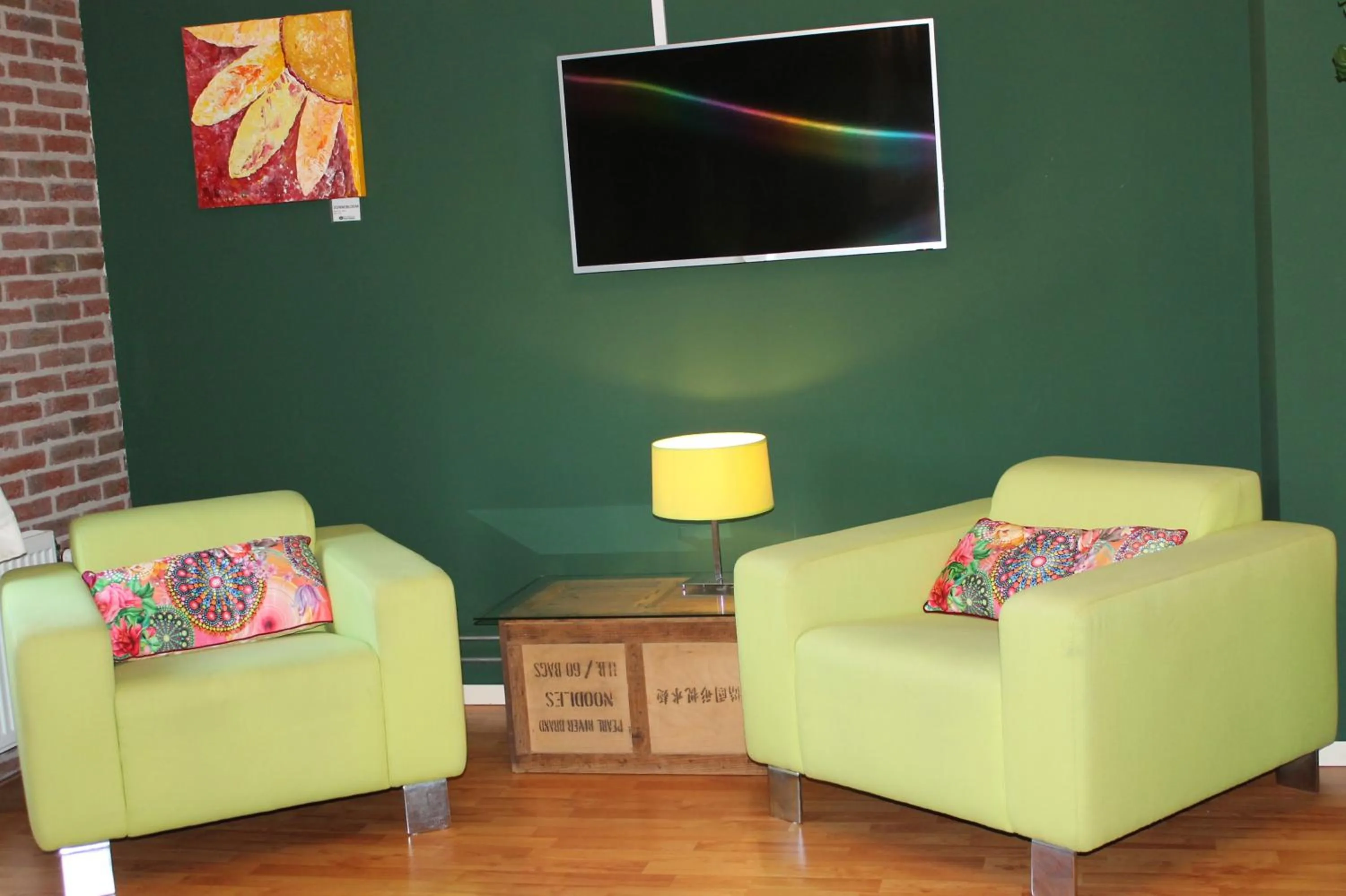 Seating area in Boutique Hotel Nieuw Beusink