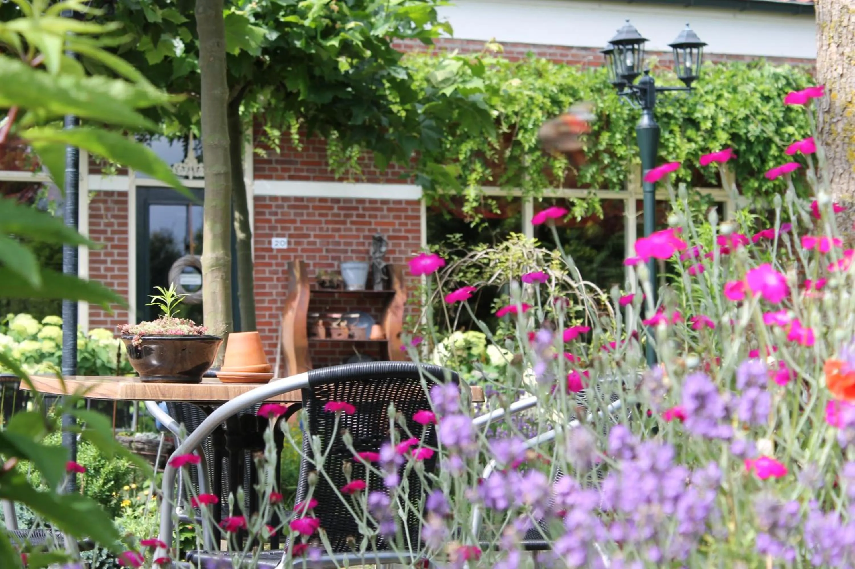 Garden in Boutique Hotel Nieuw Beusink