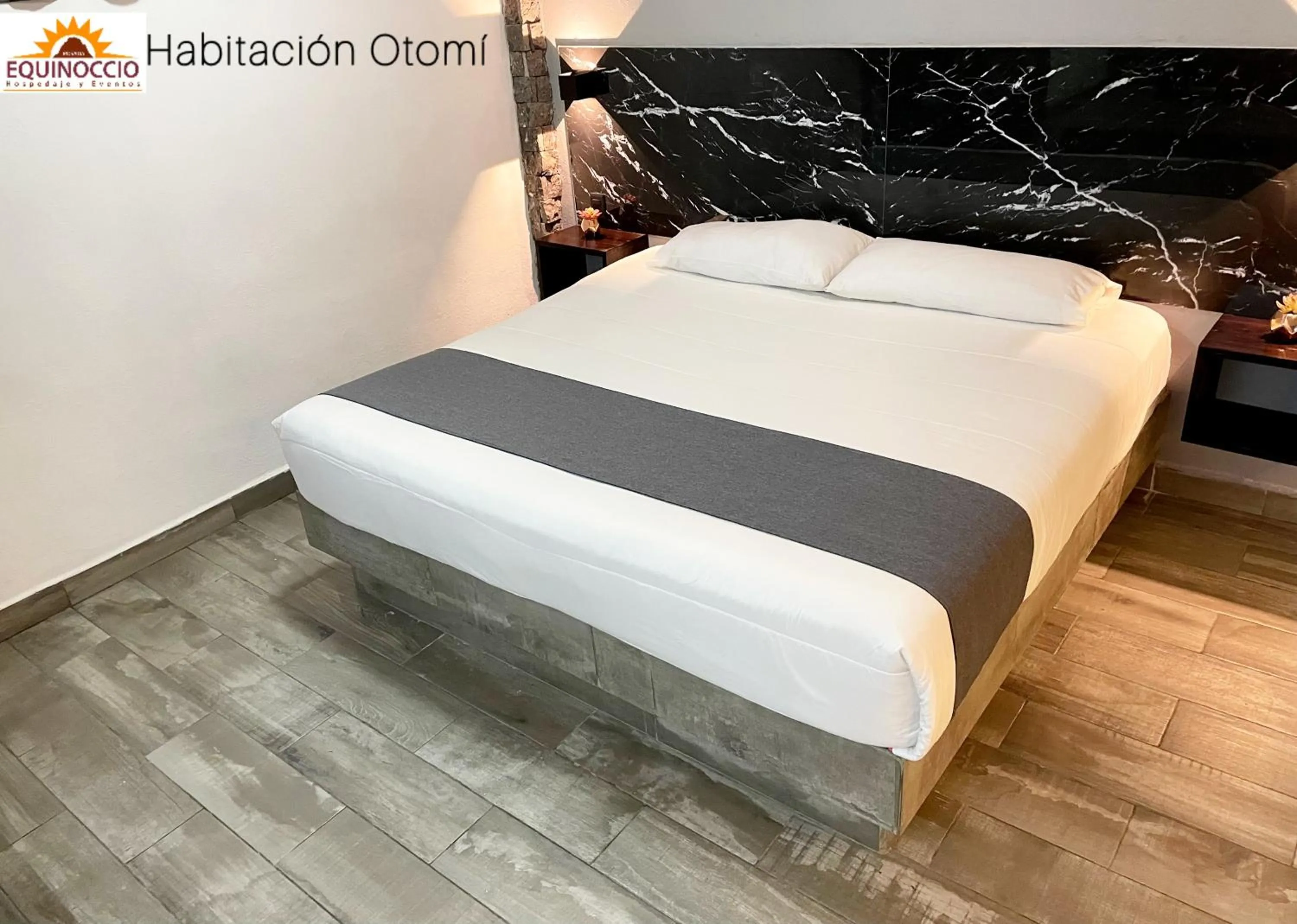 Bed in Posada Equinoccio