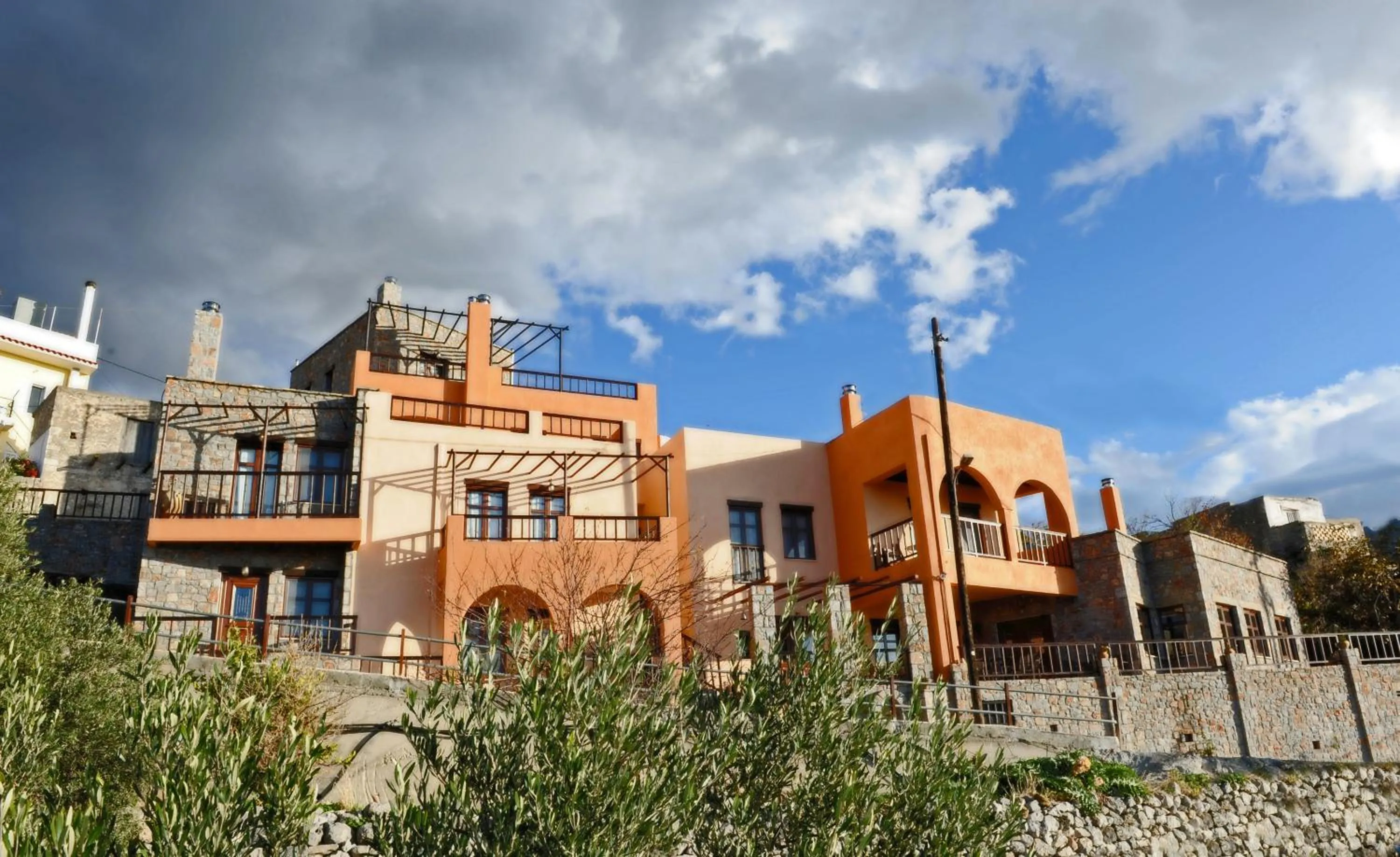 Bird's eye view in Mala Villa