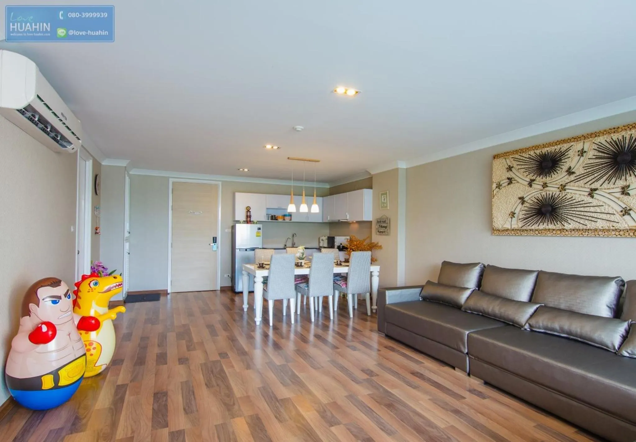 Living room in My Resort Huahin by MR.JAY