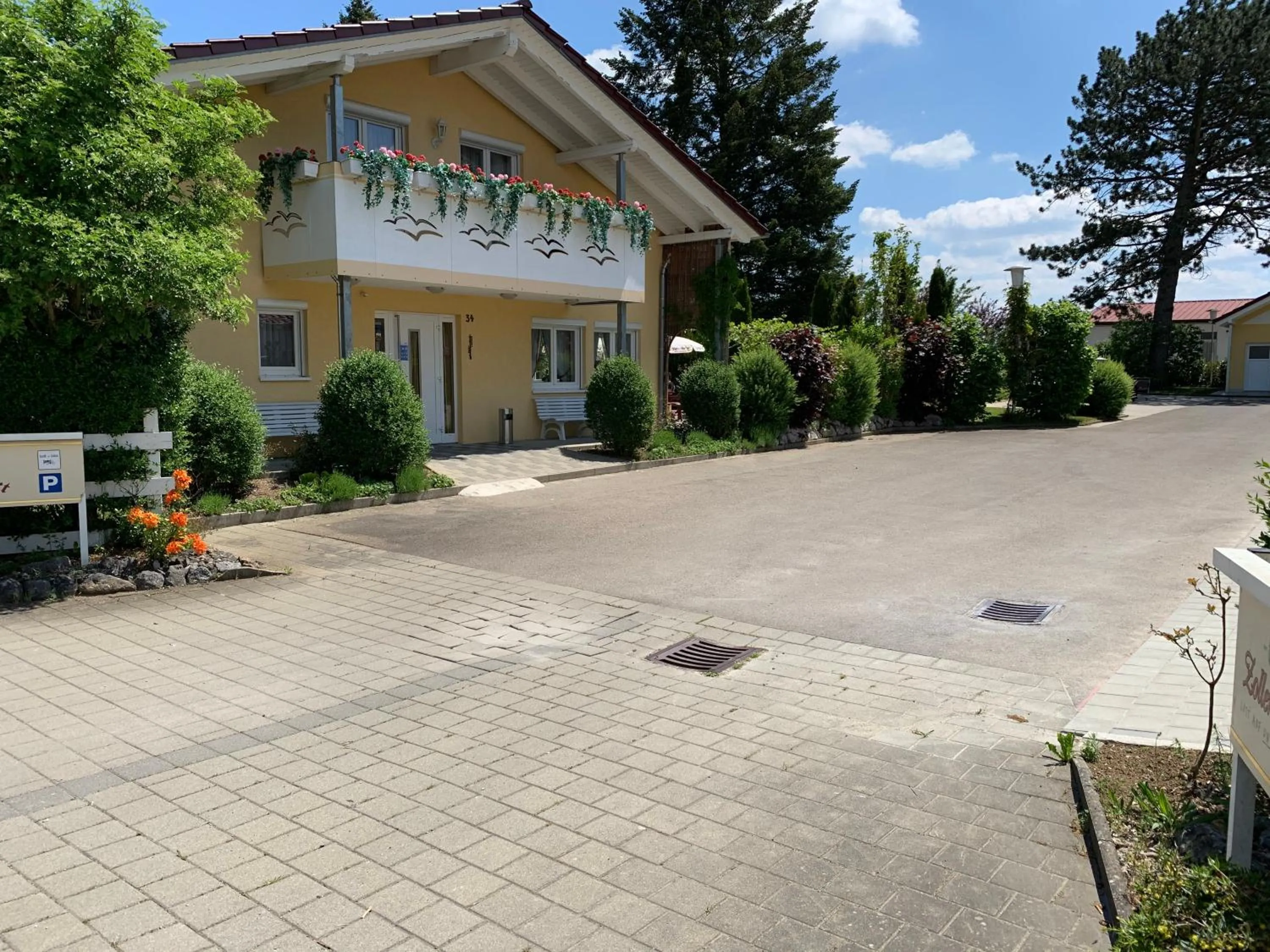 Patio in Hotel Zum Fliegerwirt