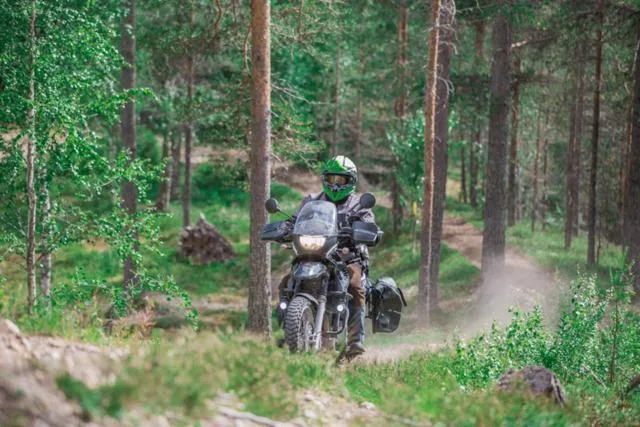 Natural landscape in Paljakka Mökit