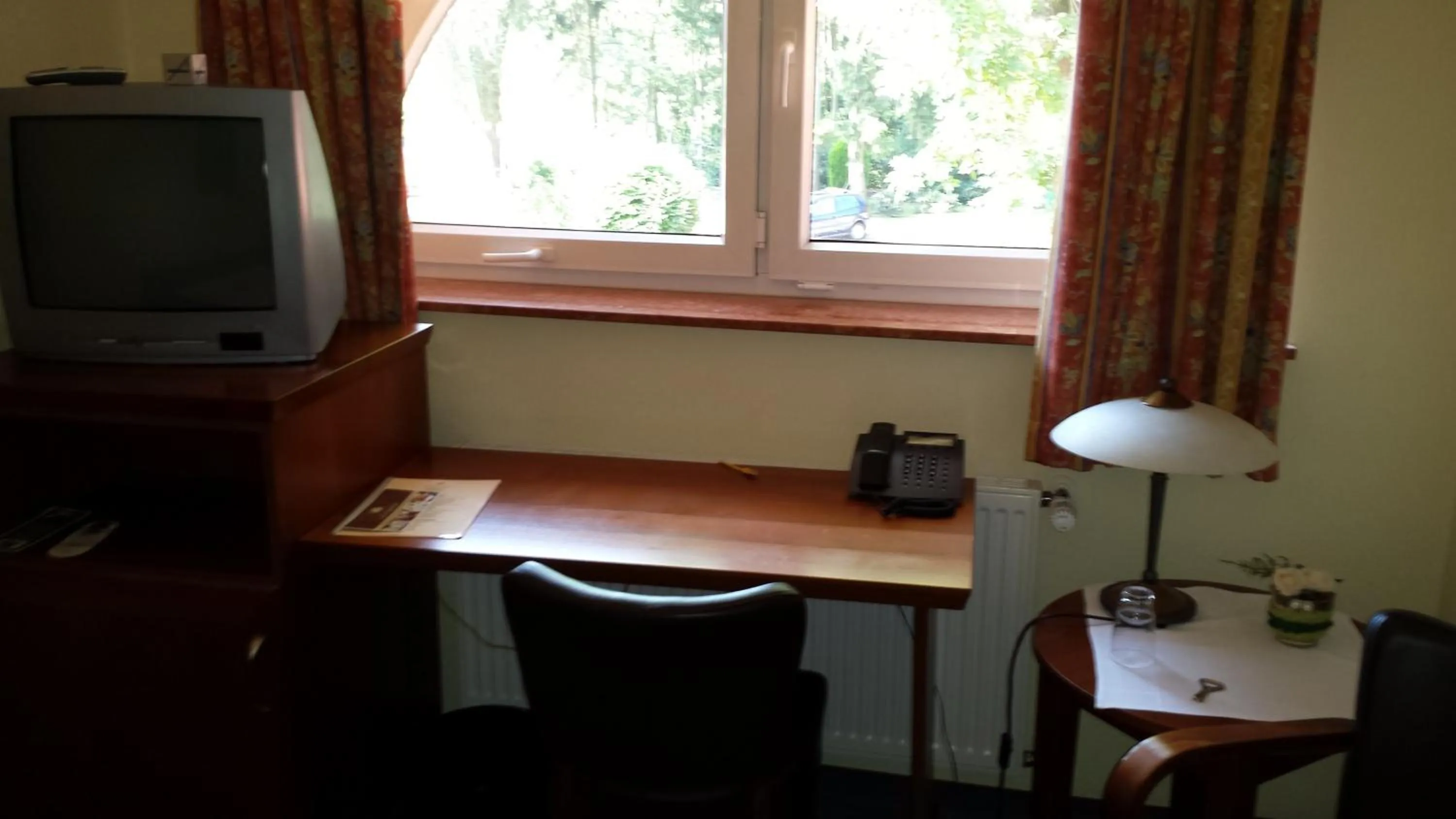 Seating area in Hotel Restaurant Am Pfauenhof