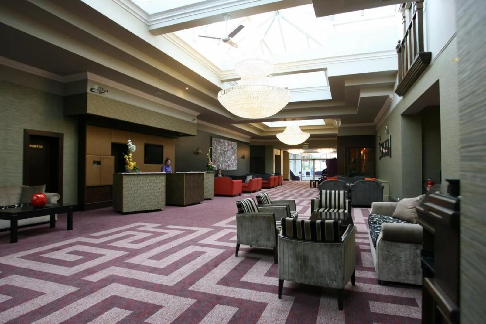Lobby or reception in Hillgrove Hotel, Leisure & Spa