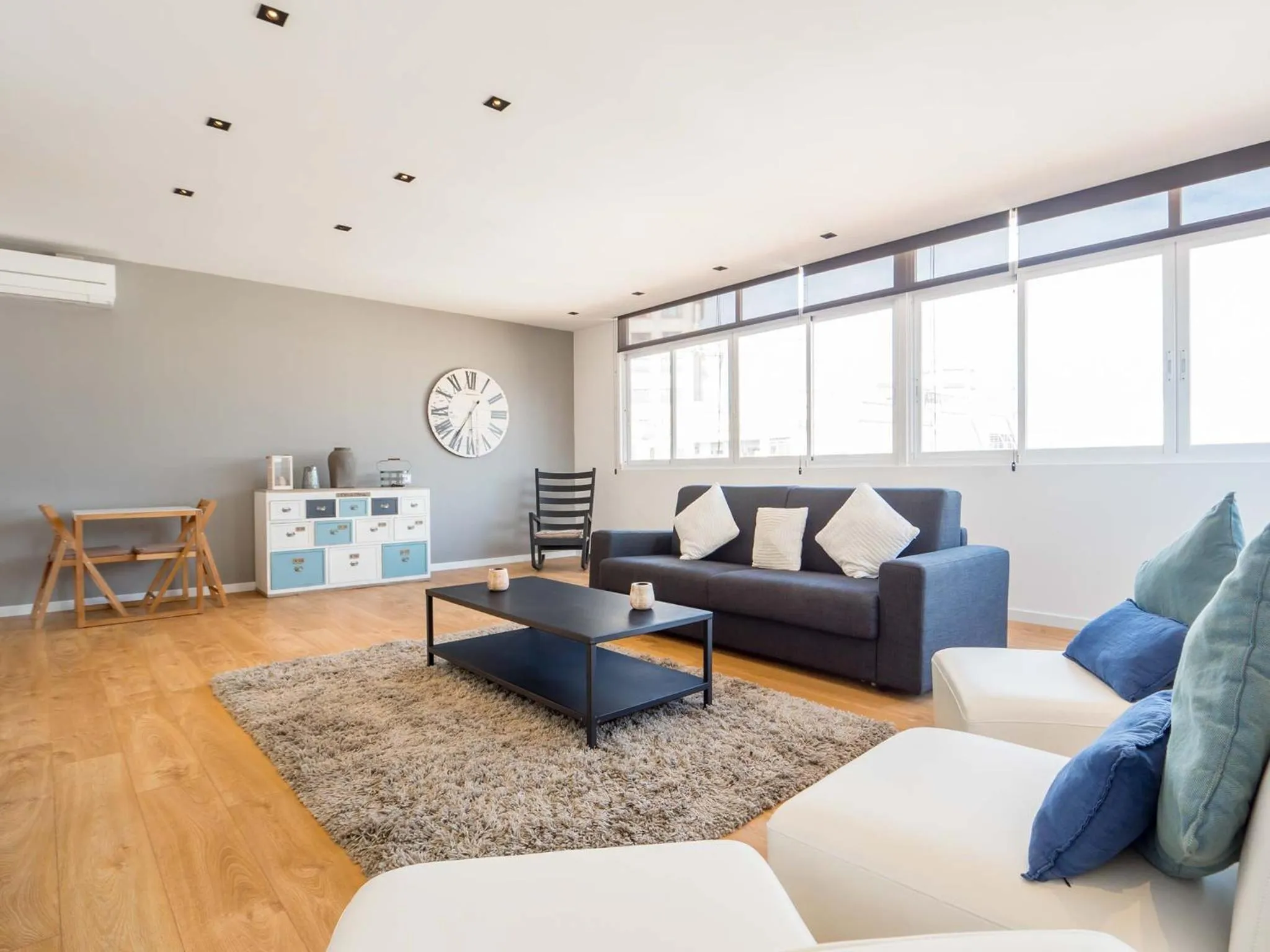 Living room in Rent Top Apartments Rambla Catalunya