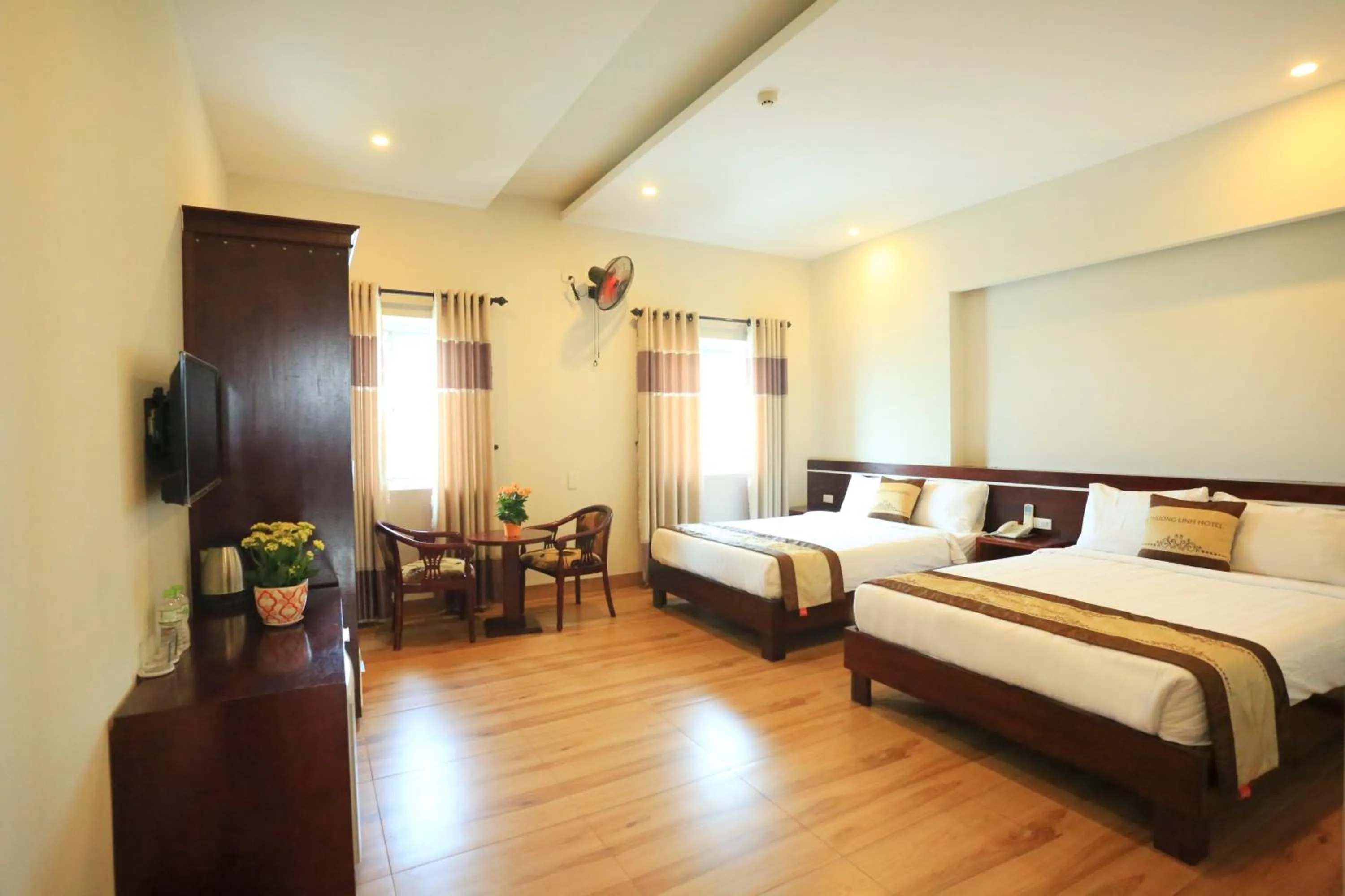 Bed in Phuong Linh Hotel