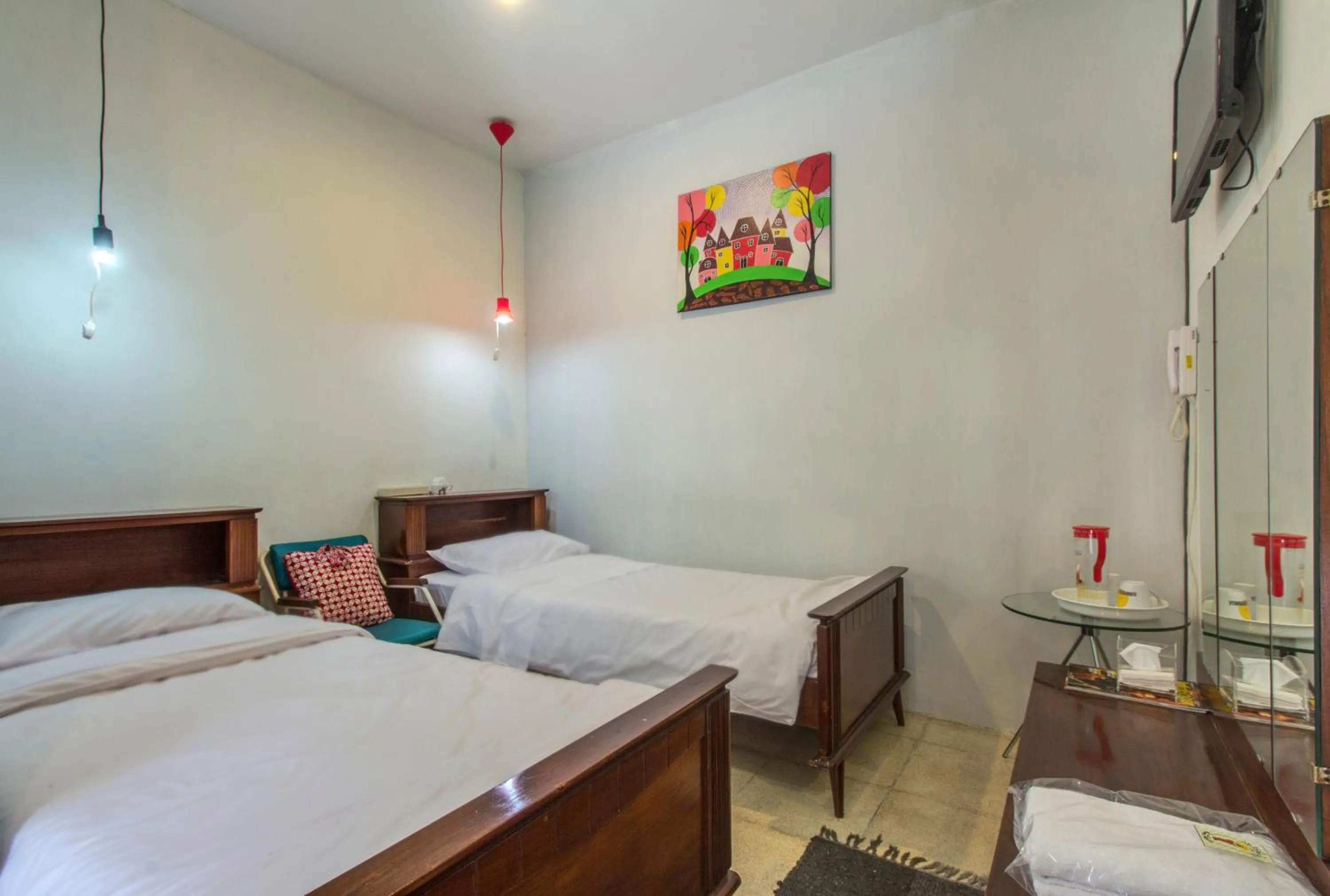 Bed in Jeng Tini Guest House