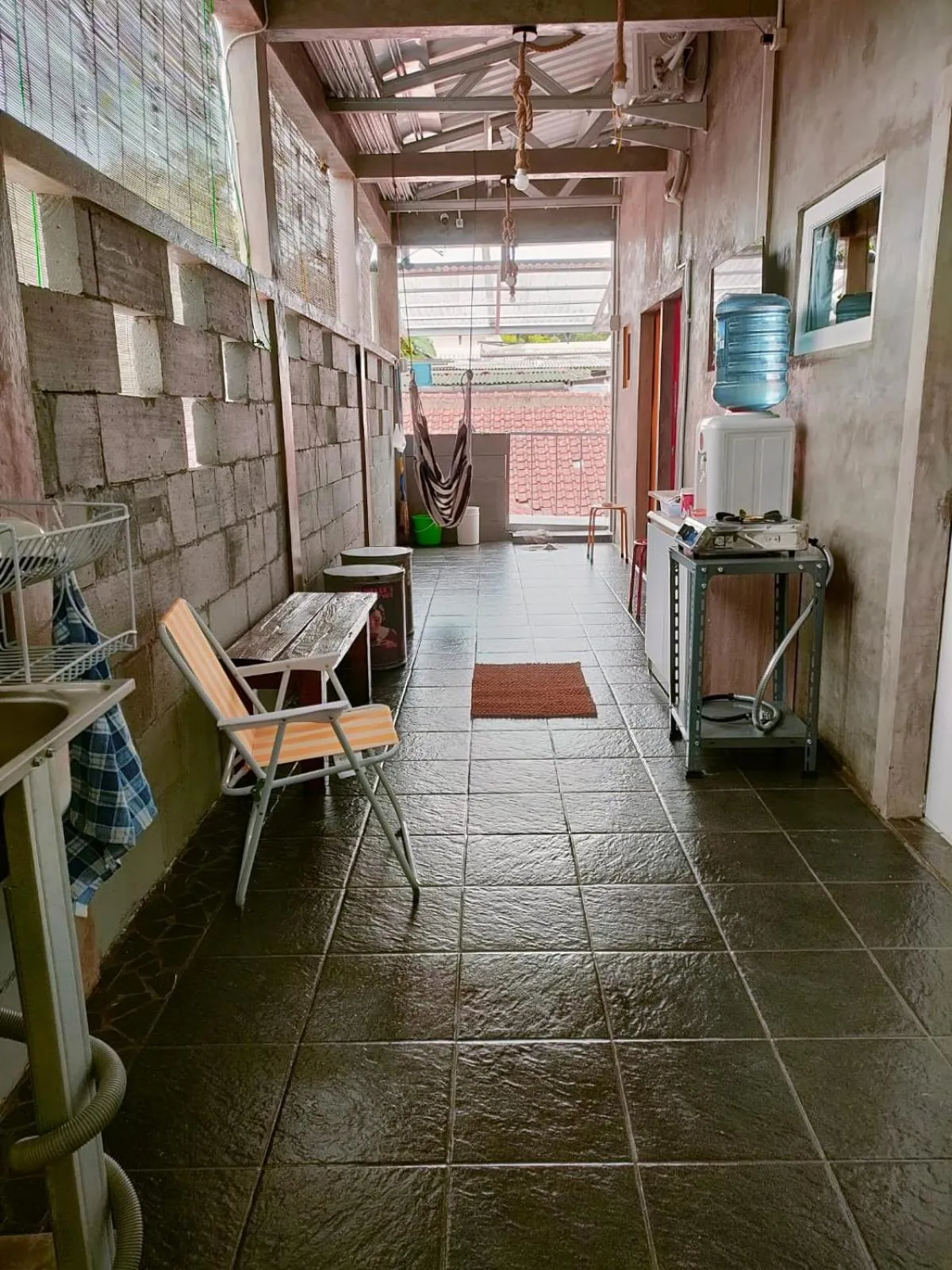 Seating area in Jeng Tini Guest House