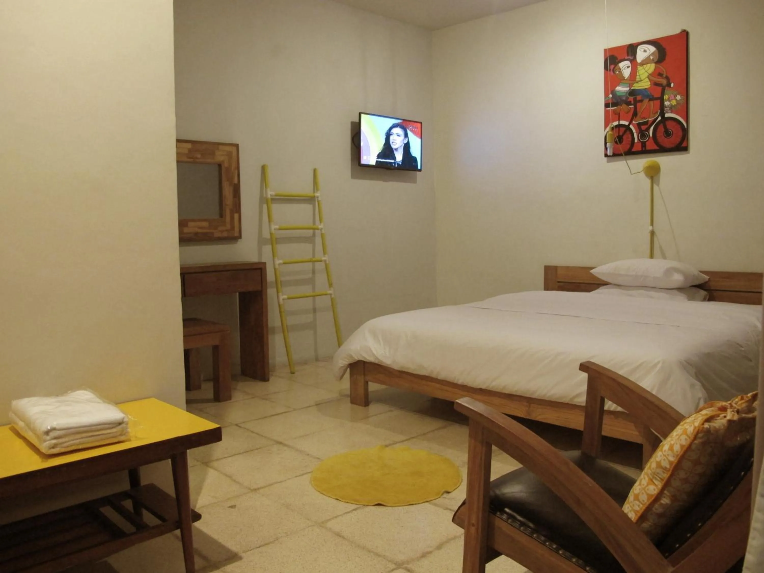 Bed in Jeng Tini Guest House