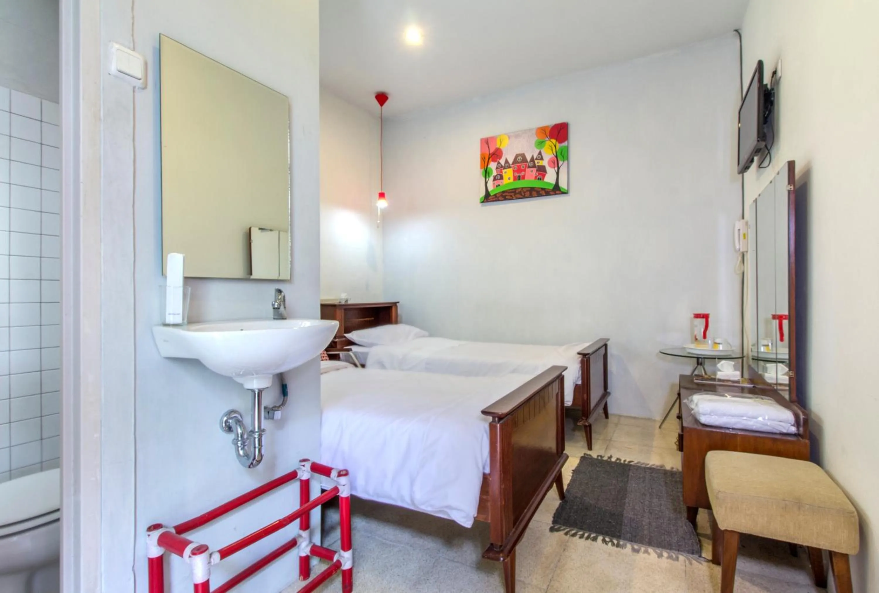 Bed in Jeng Tini Guest House