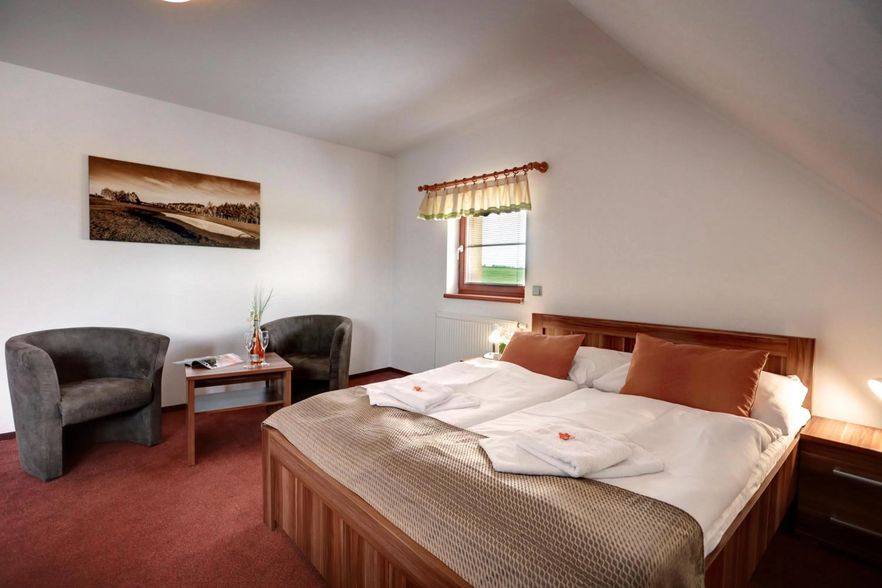 Bed in Golf&Wellness Resort Alfrédov