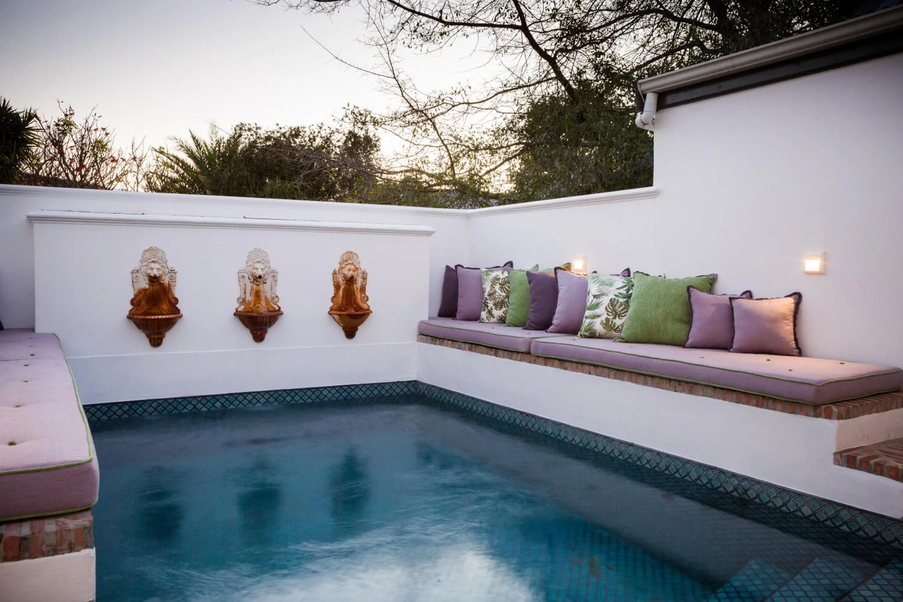 Swimming pool in Akademie Street Boutique Hotel