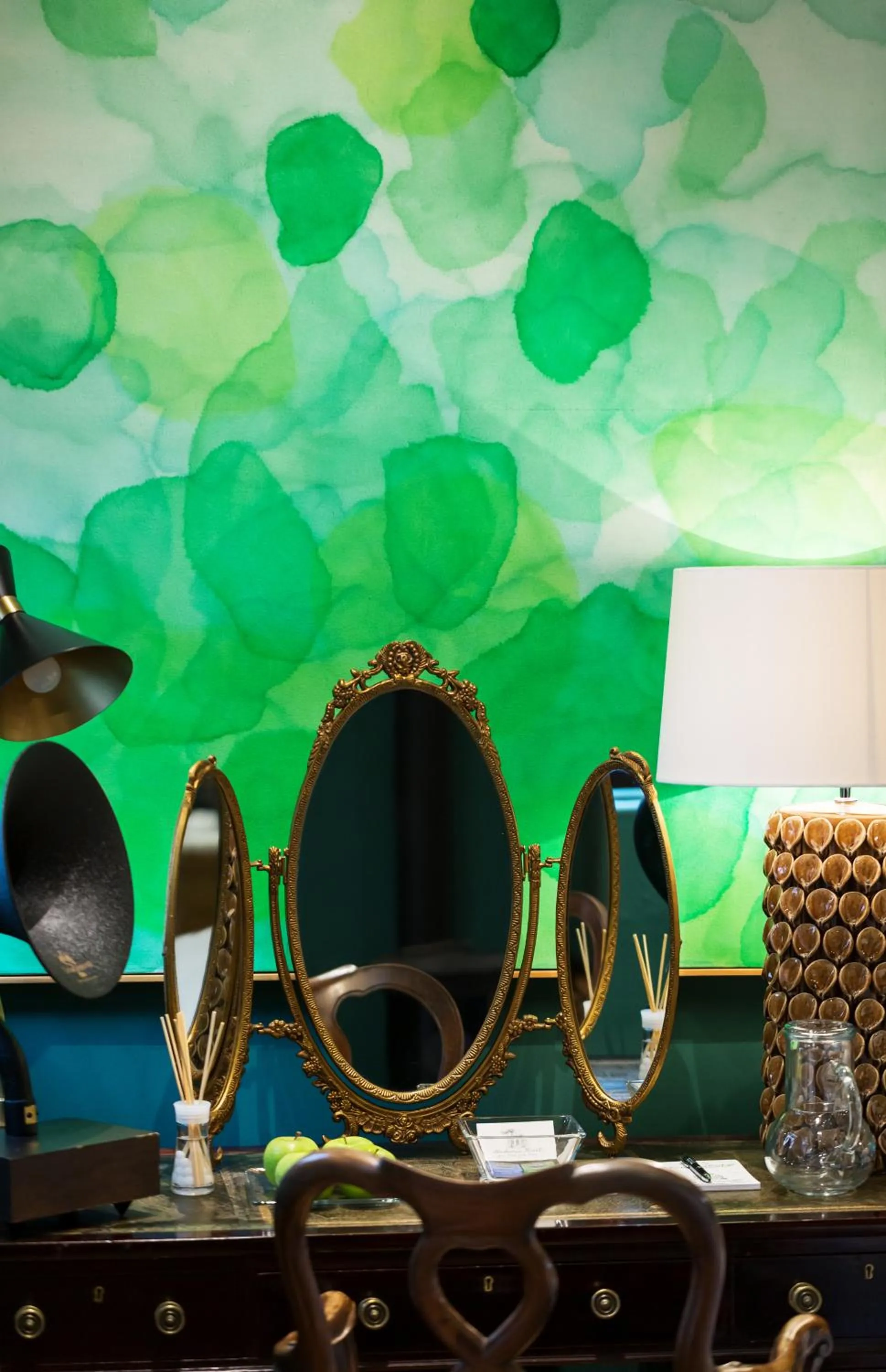 Decorative detail in Akademie Street Boutique Hotel