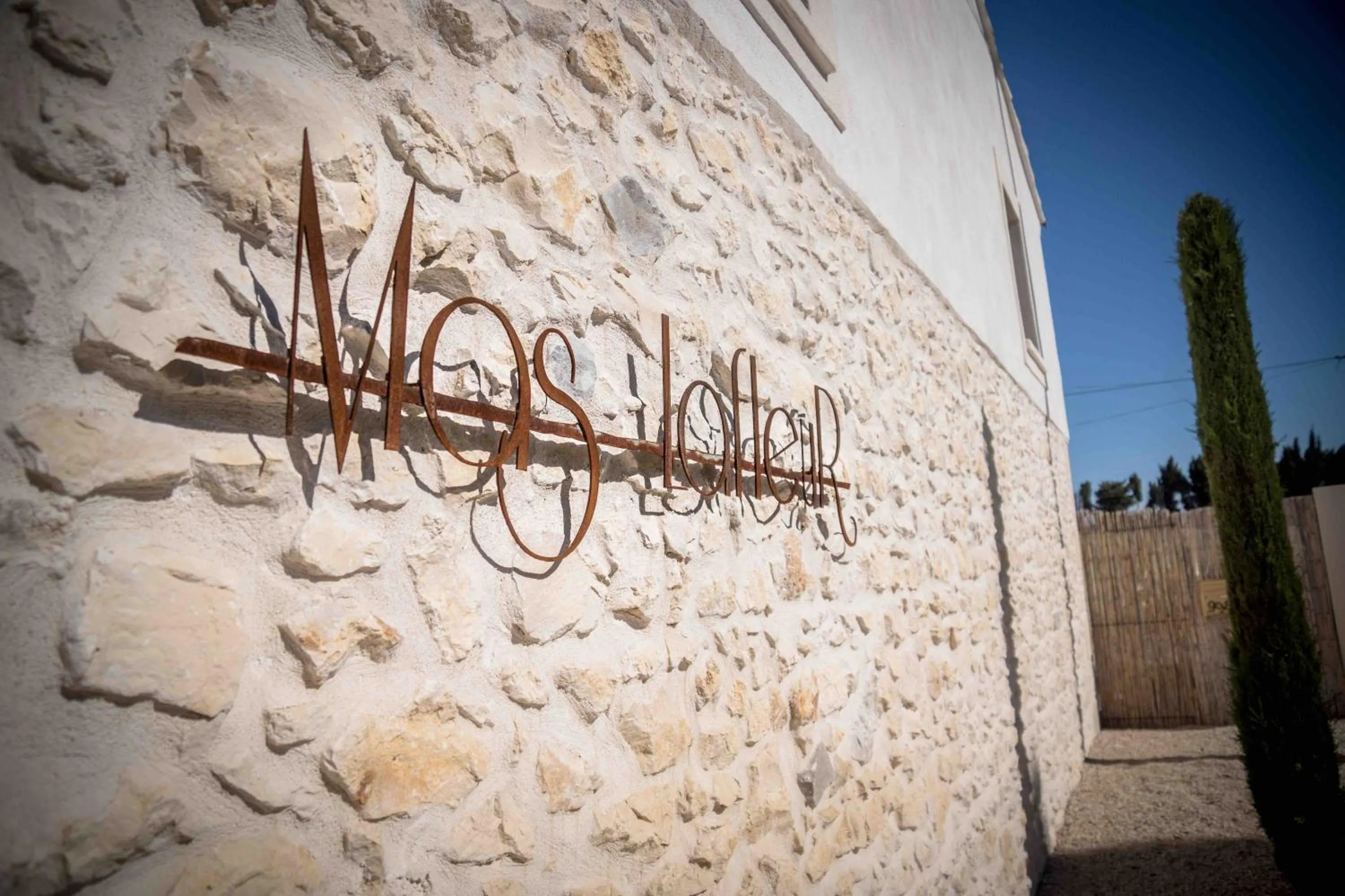 Facade/entrance in Mas Lafleur