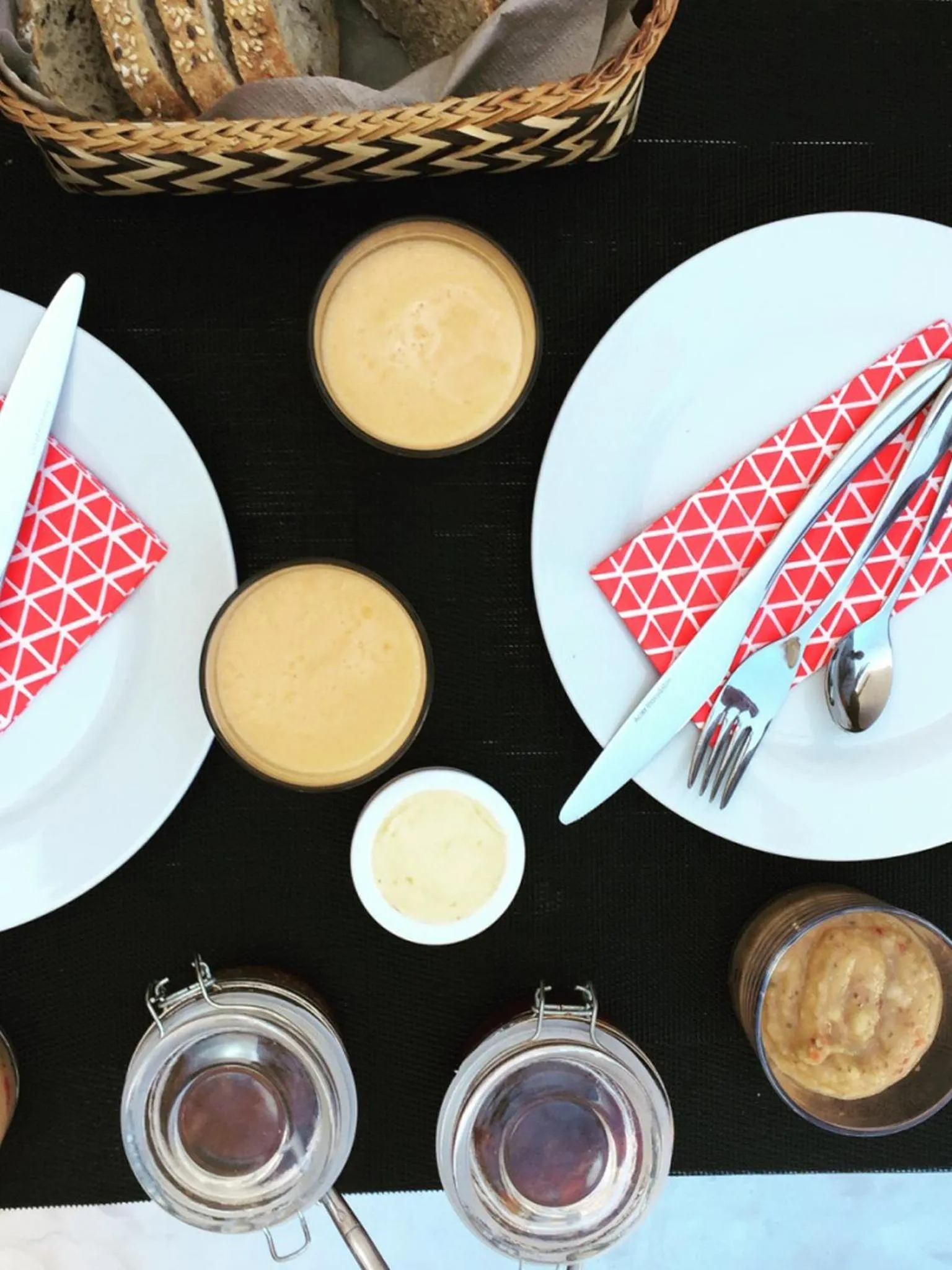 Food close-up in Mas Lafleur