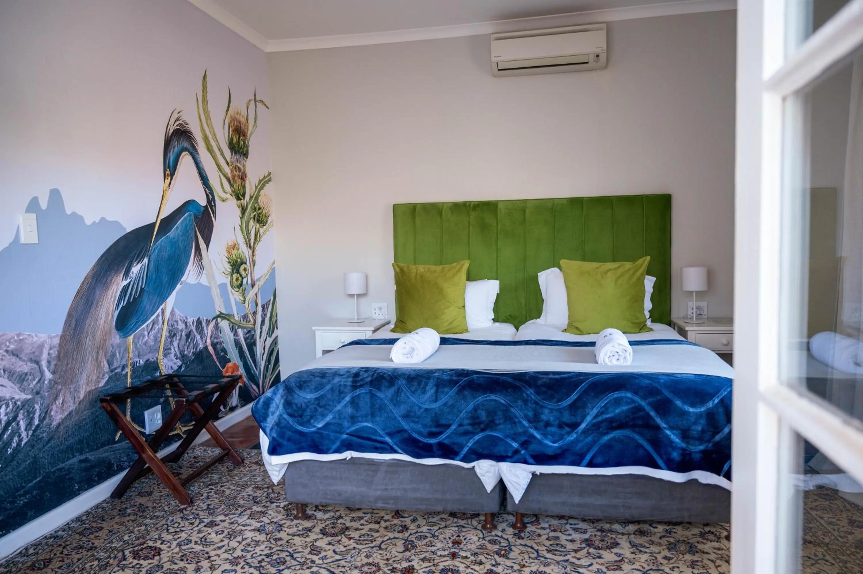 Bed in Rozenburg Guest House