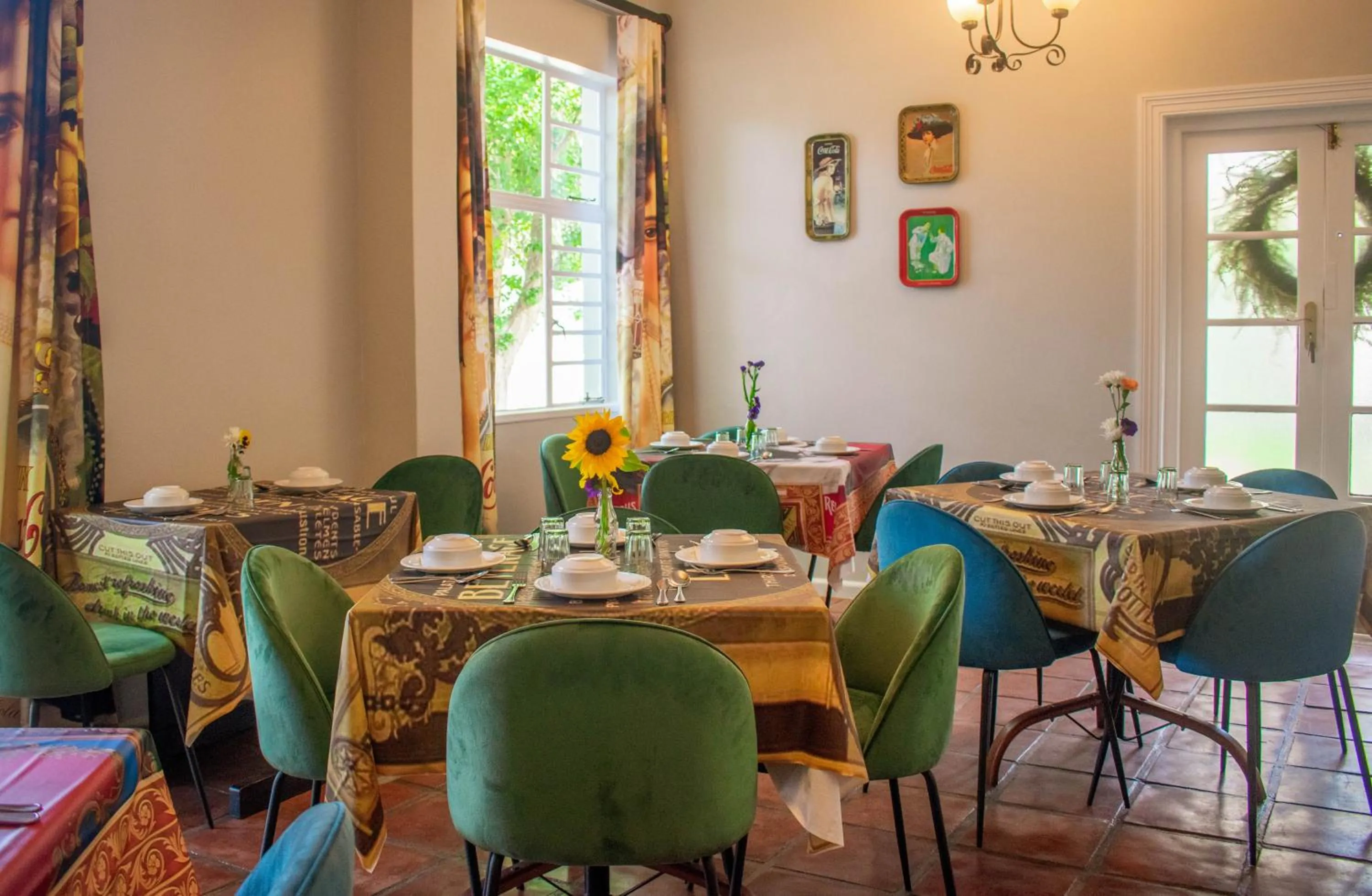 Dining area in Rozenburg Guest House
