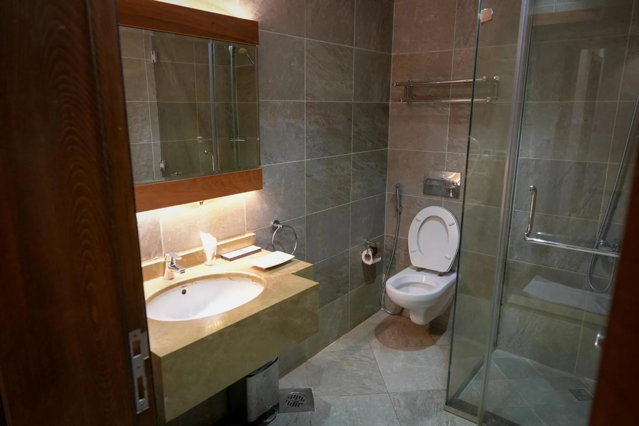 Toilet in Palm Boutique Hotel