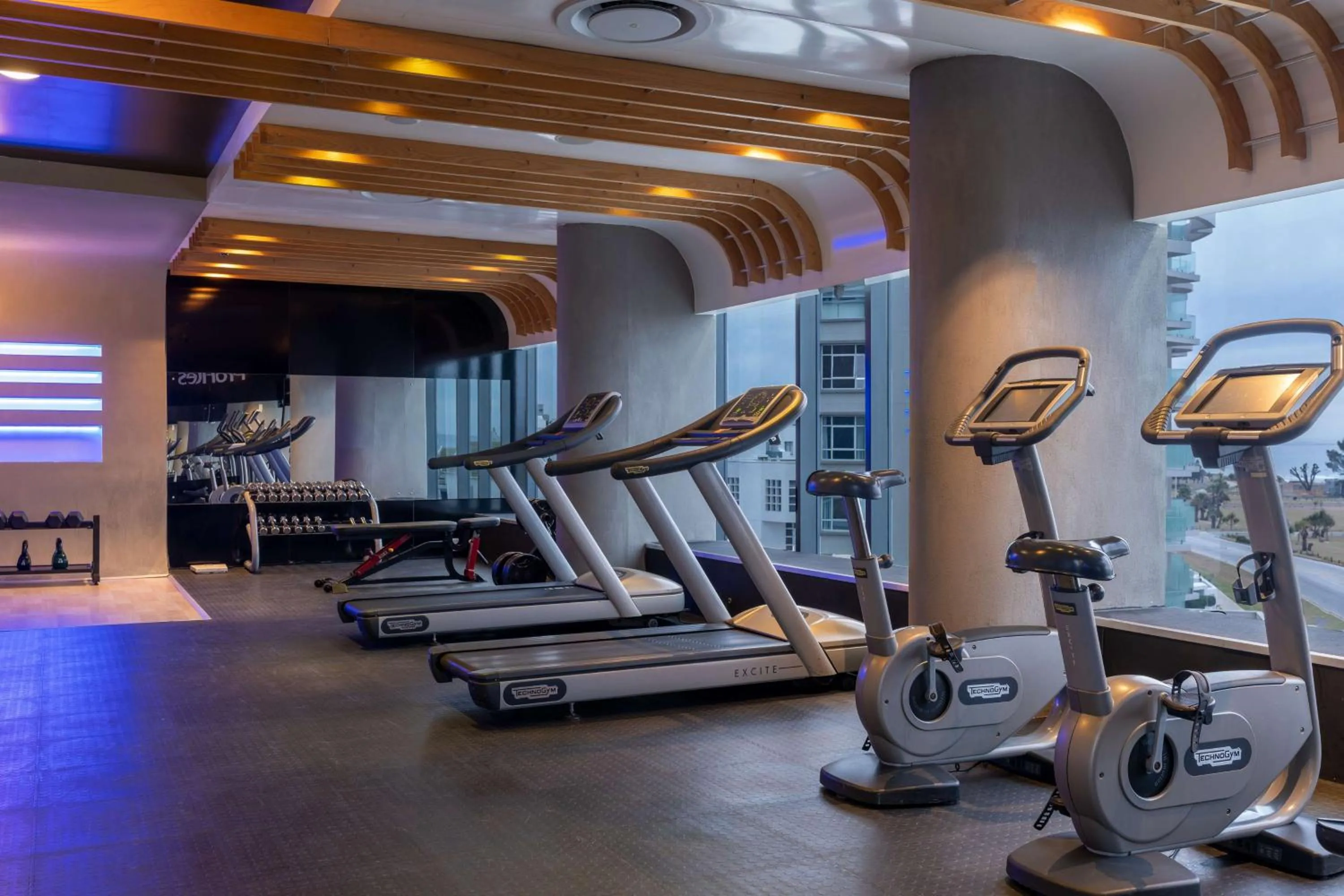 Fitness centre/facilities in Radisson Blu Hotel, Port Elizabeth