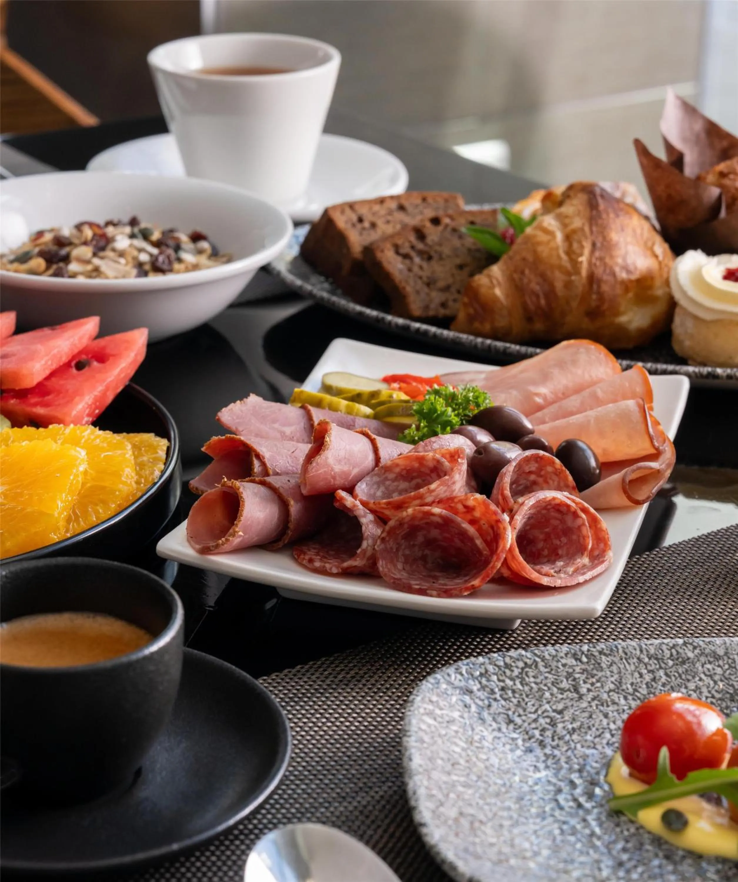 Breakfast in Radisson Blu Hotel, Port Elizabeth