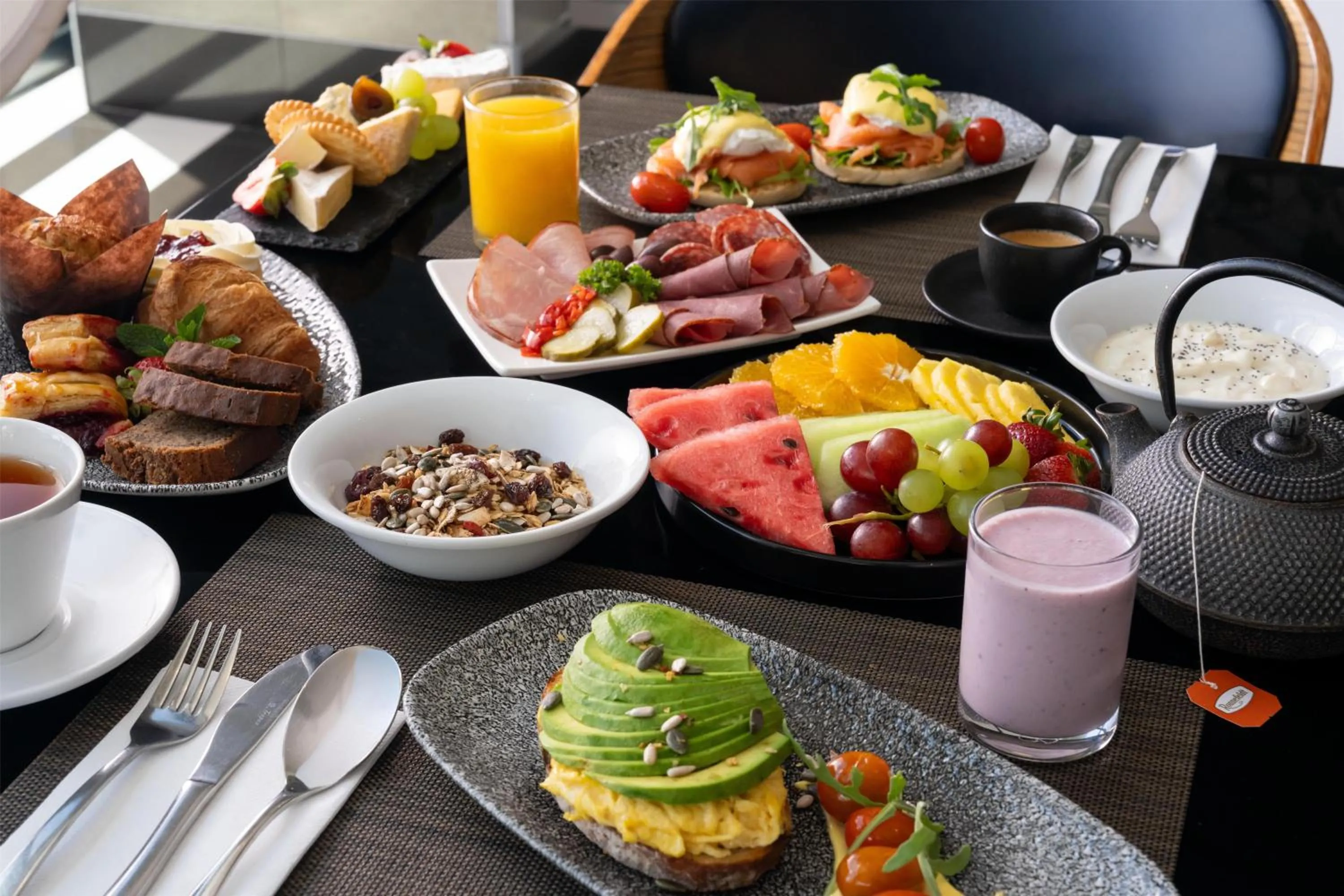 Breakfast in Radisson Blu Hotel, Port Elizabeth