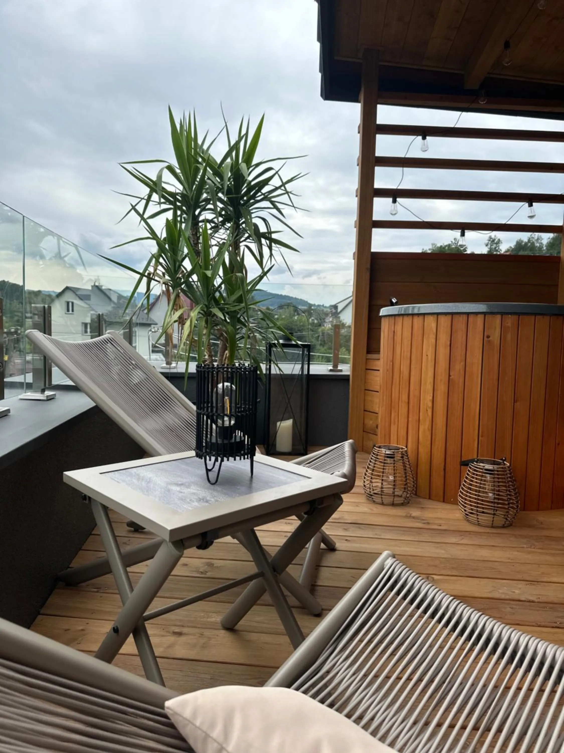 Hot Tub in Hotel Limanova