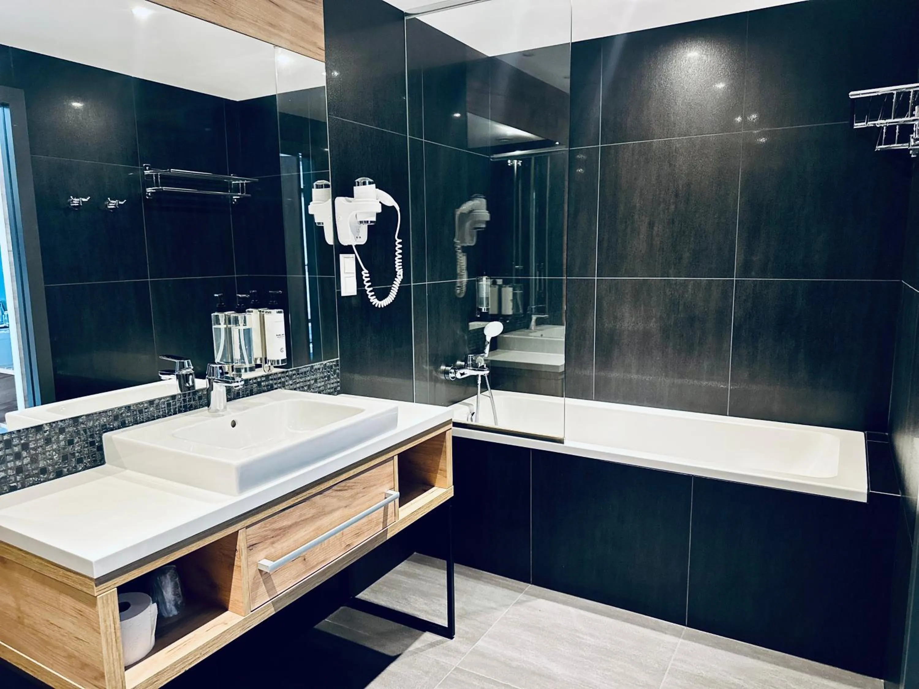 Bathroom in Hotel Limanova