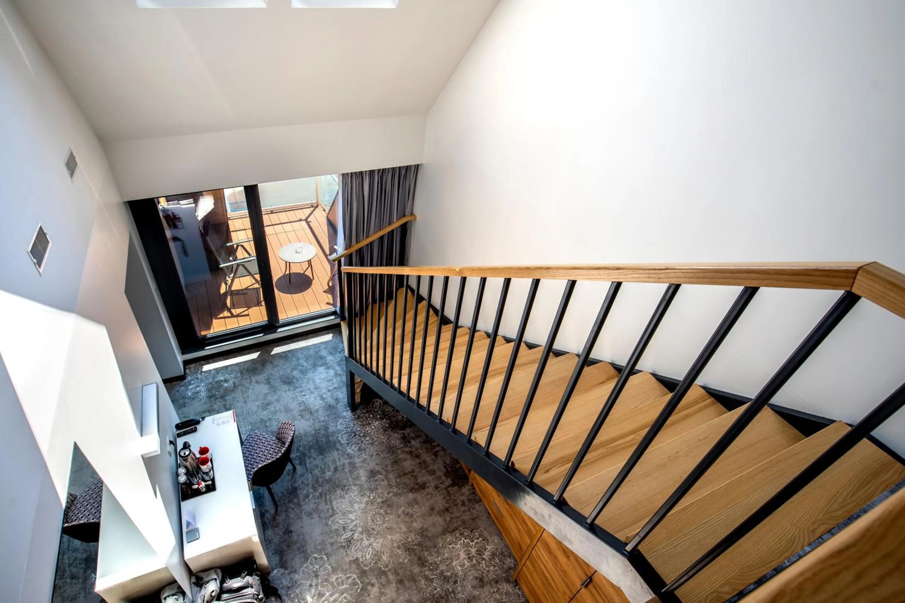 Living room in Hotel Limanova