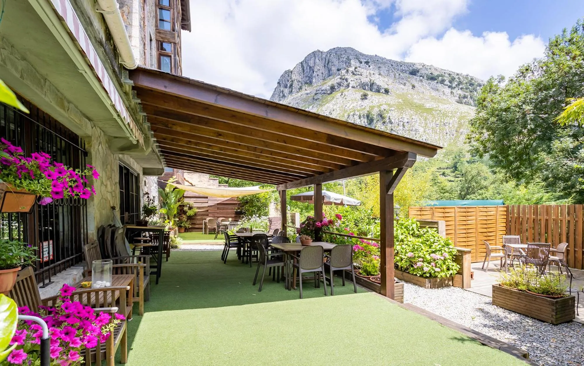 Garden in Posada 3 Valles