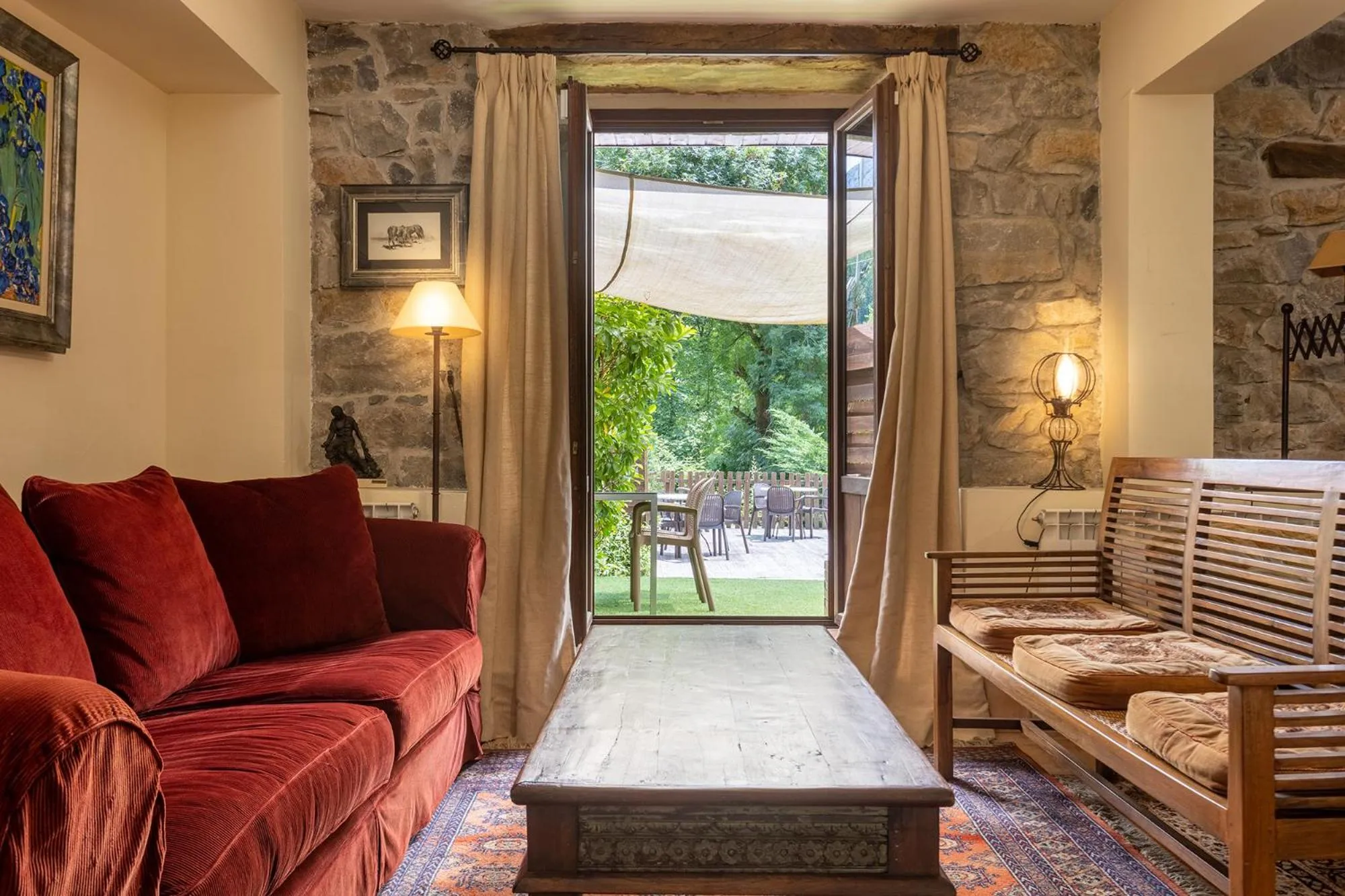 Living room in Posada 3 Valles