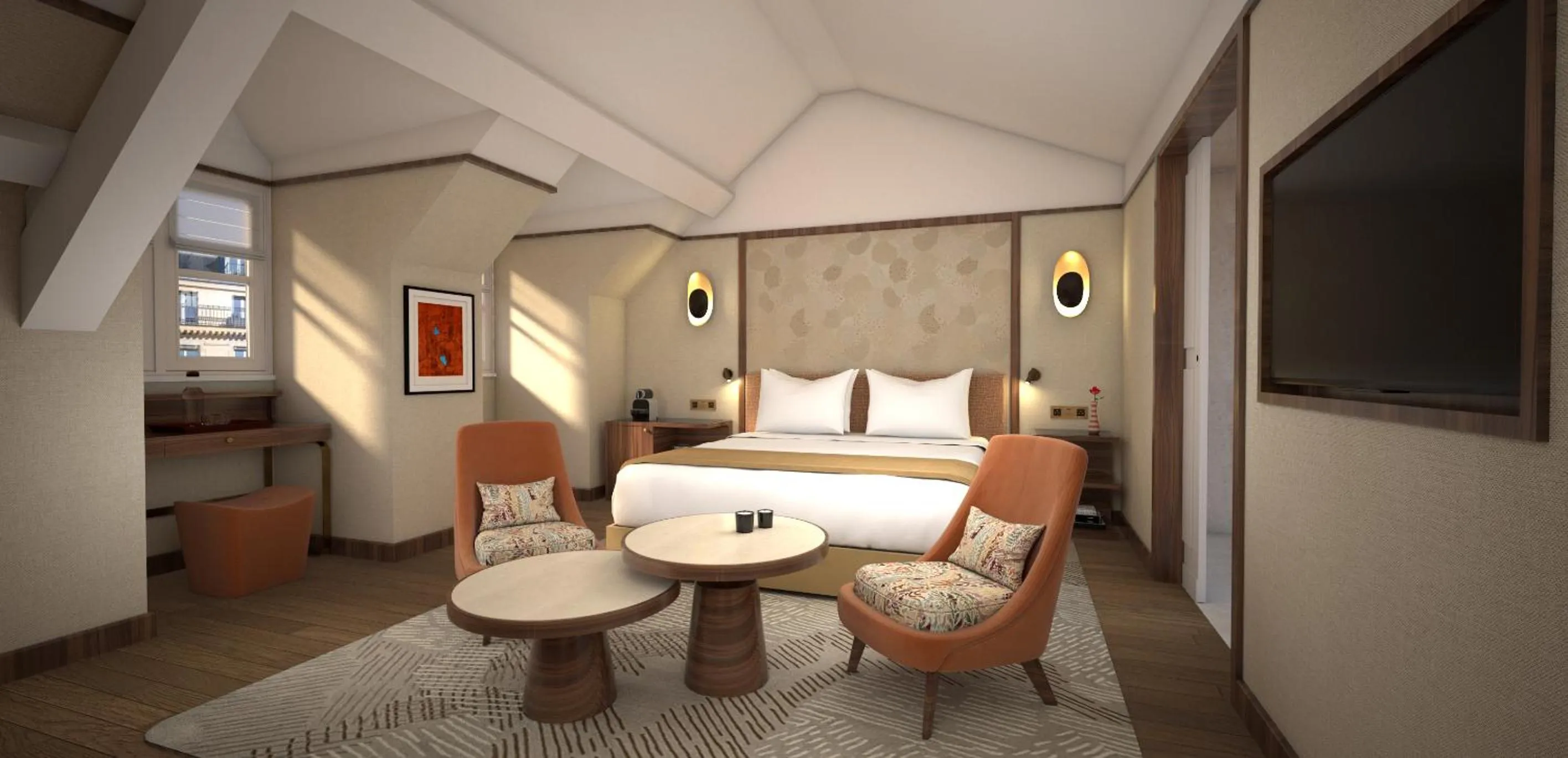 Bed in Esprit Saint Germain