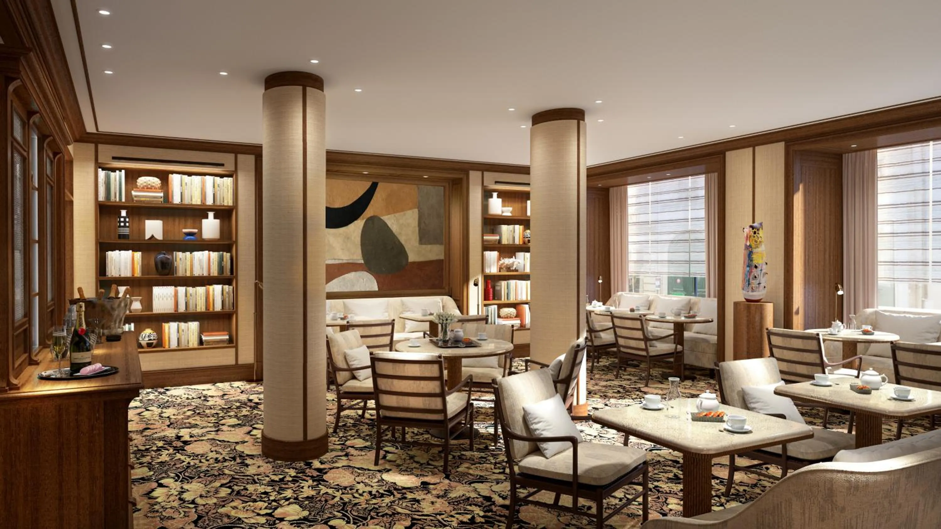 Lounge or bar in Esprit Saint Germain