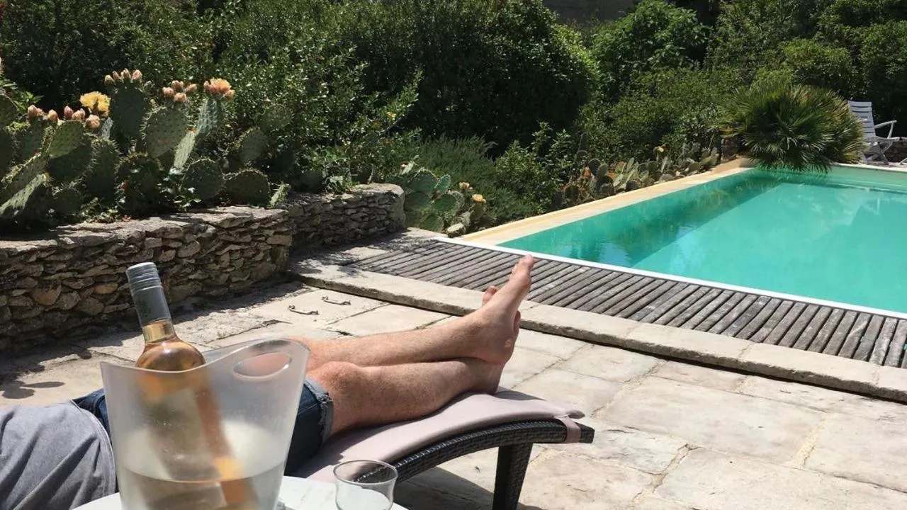 Swimming pool in La Rougeanne