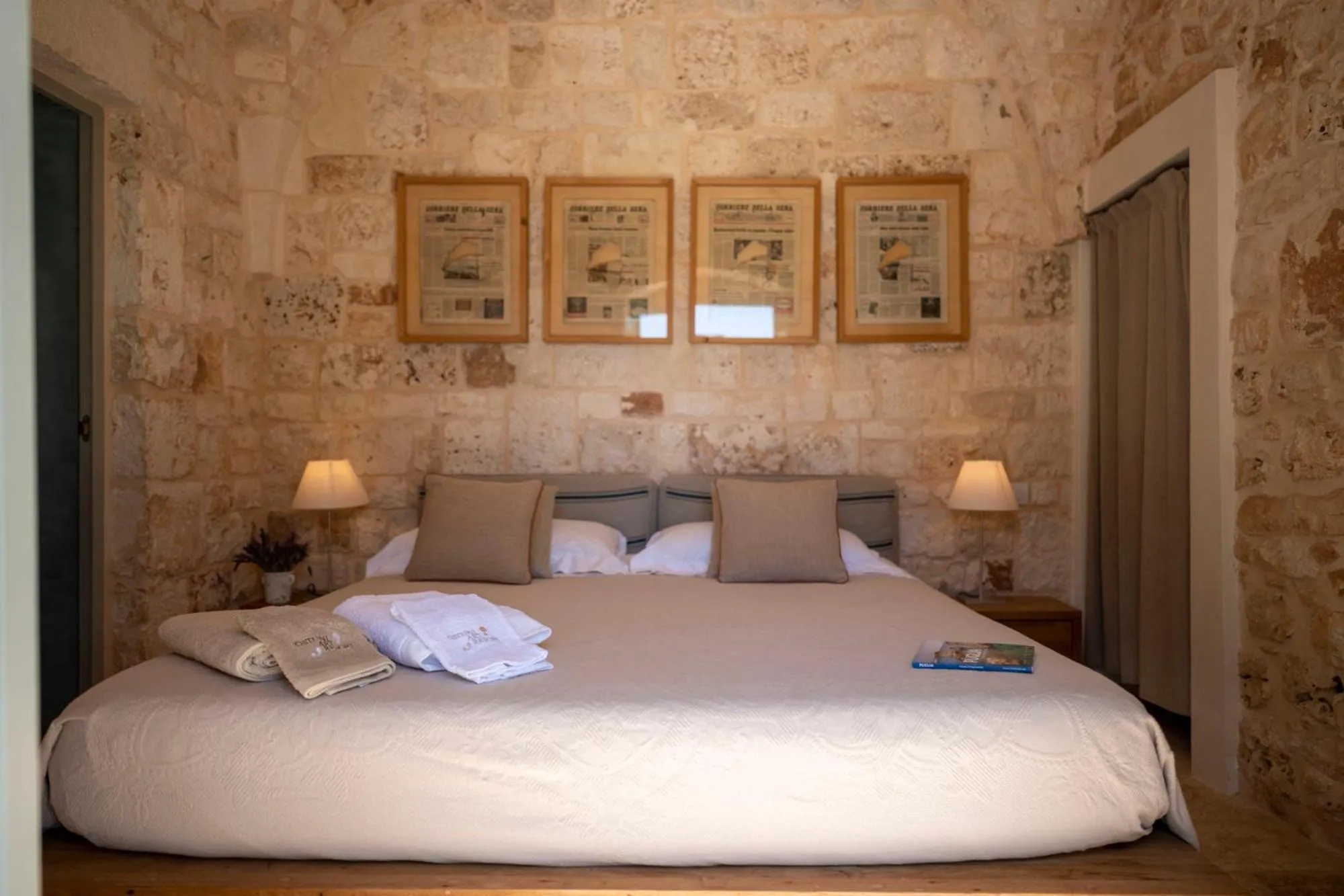 Bed in Ostuni Art Resort